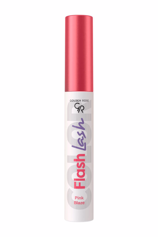  ریمل رنگی صورتی آتشین فلش لش گلدن رز FLASH LASH GOLDEN ROSE 05