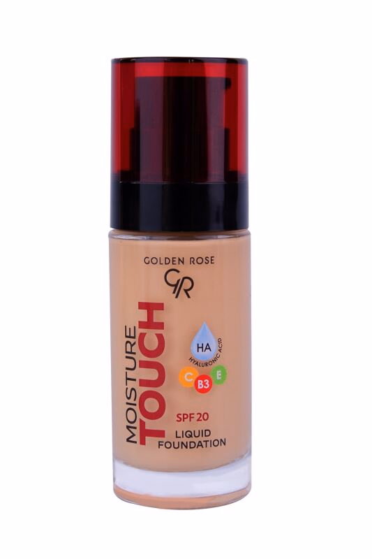 کرم پودر آبرسان گلدن رز مدل Moisture Touch با SPF20 حجم 30 میل شماره 108