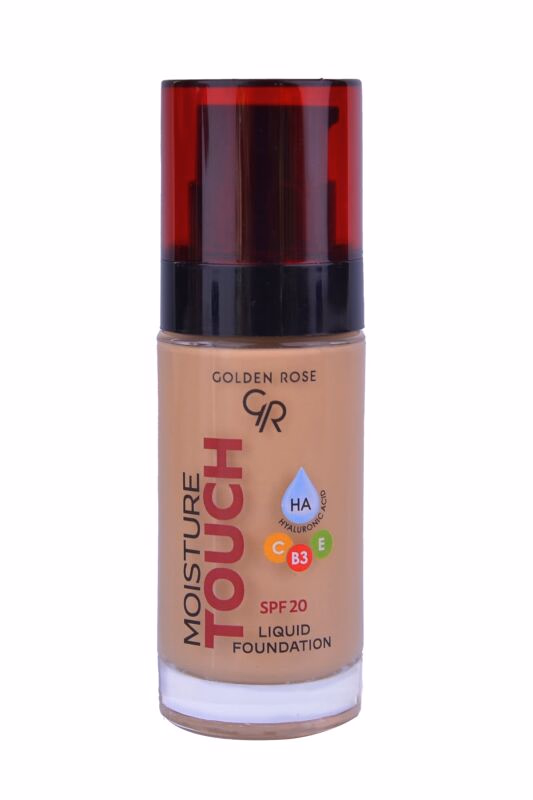 کرم پودر آبرسان گلدن رز مدل Moisture Touch با SPF20 حجم 30 میل شماره 110