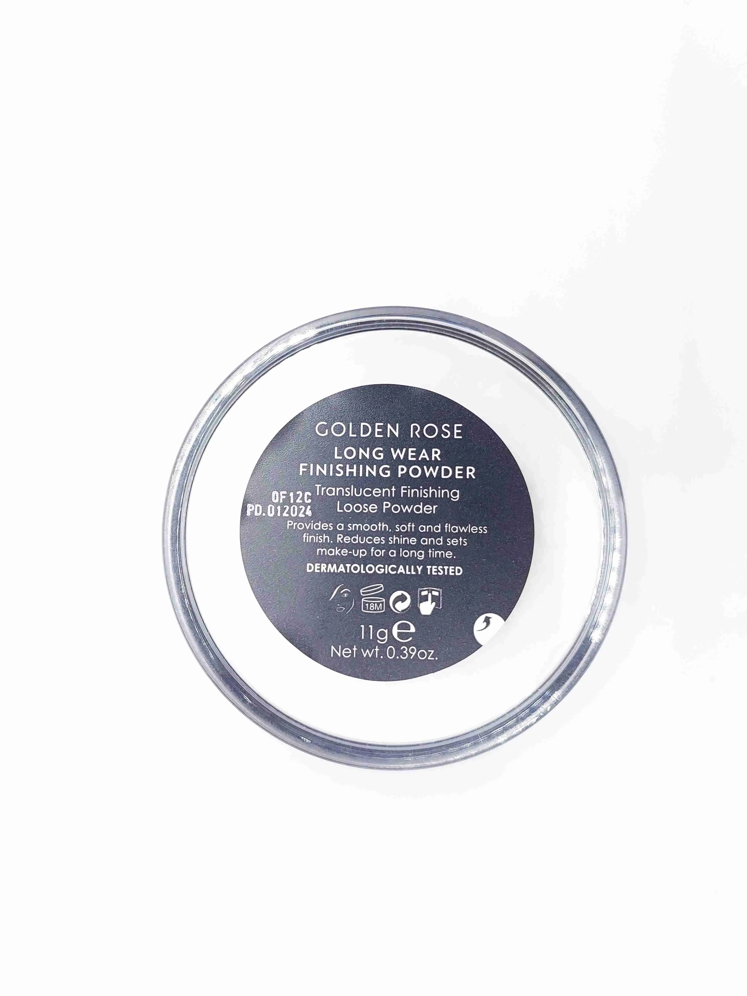 پودر تثبیت کننده آرایش گلدن رز (Golden rose) مدل Long Wear Finishing Powder