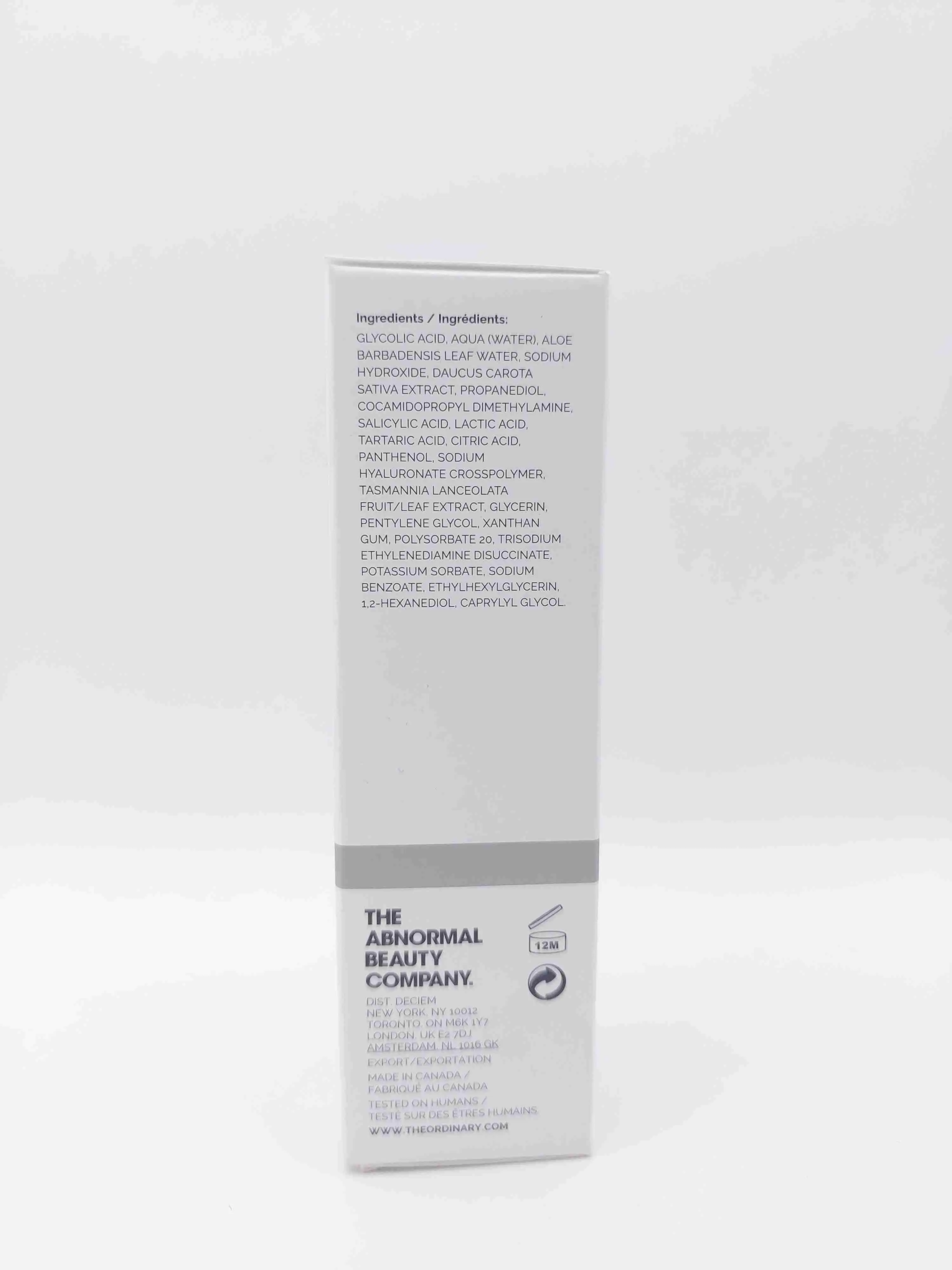 محلول لایه بردار 30% AHA و 2% BHA برند The Ordinary