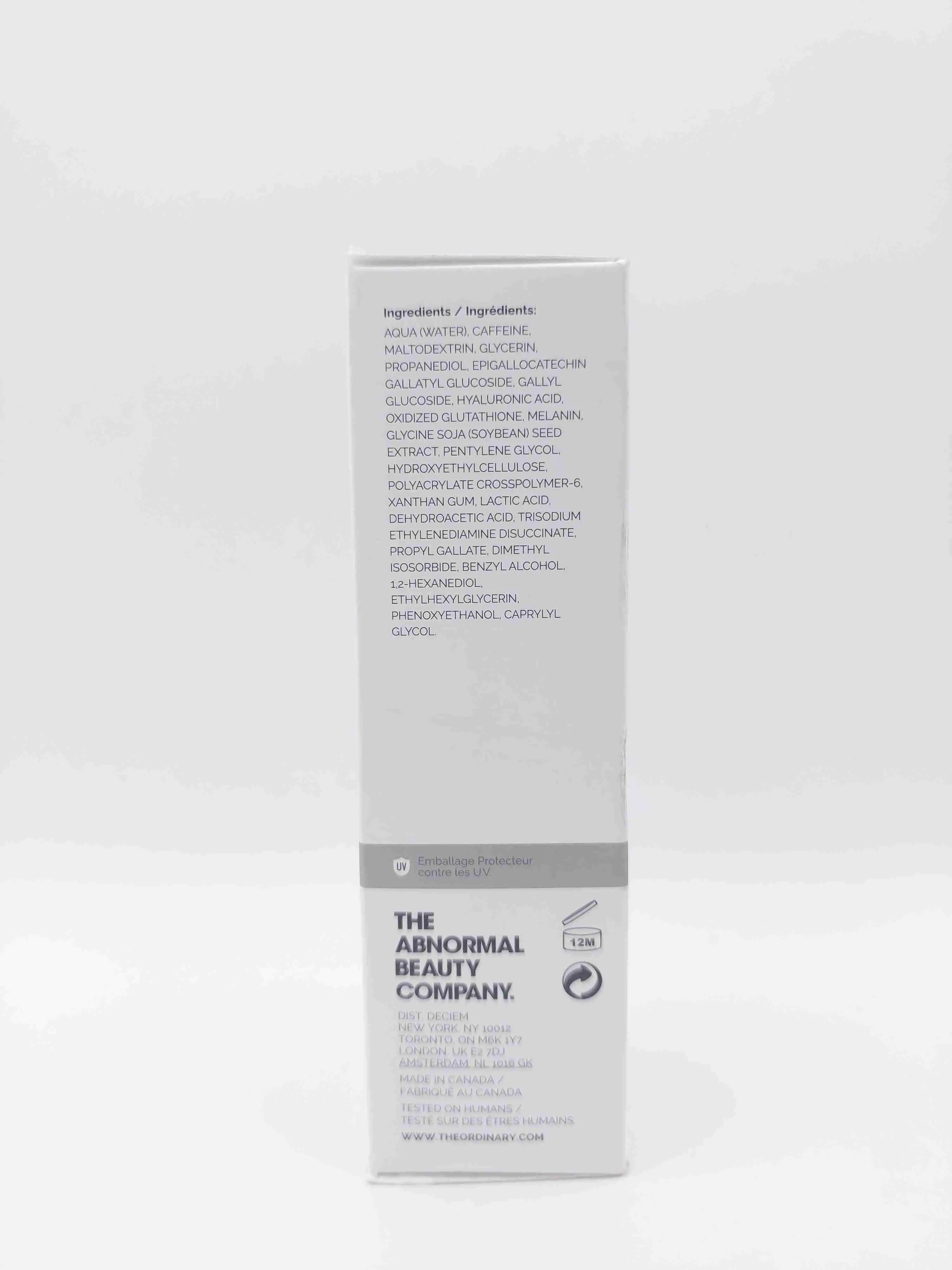 سرم کافئین 5% + EGCG برند The Ordinary