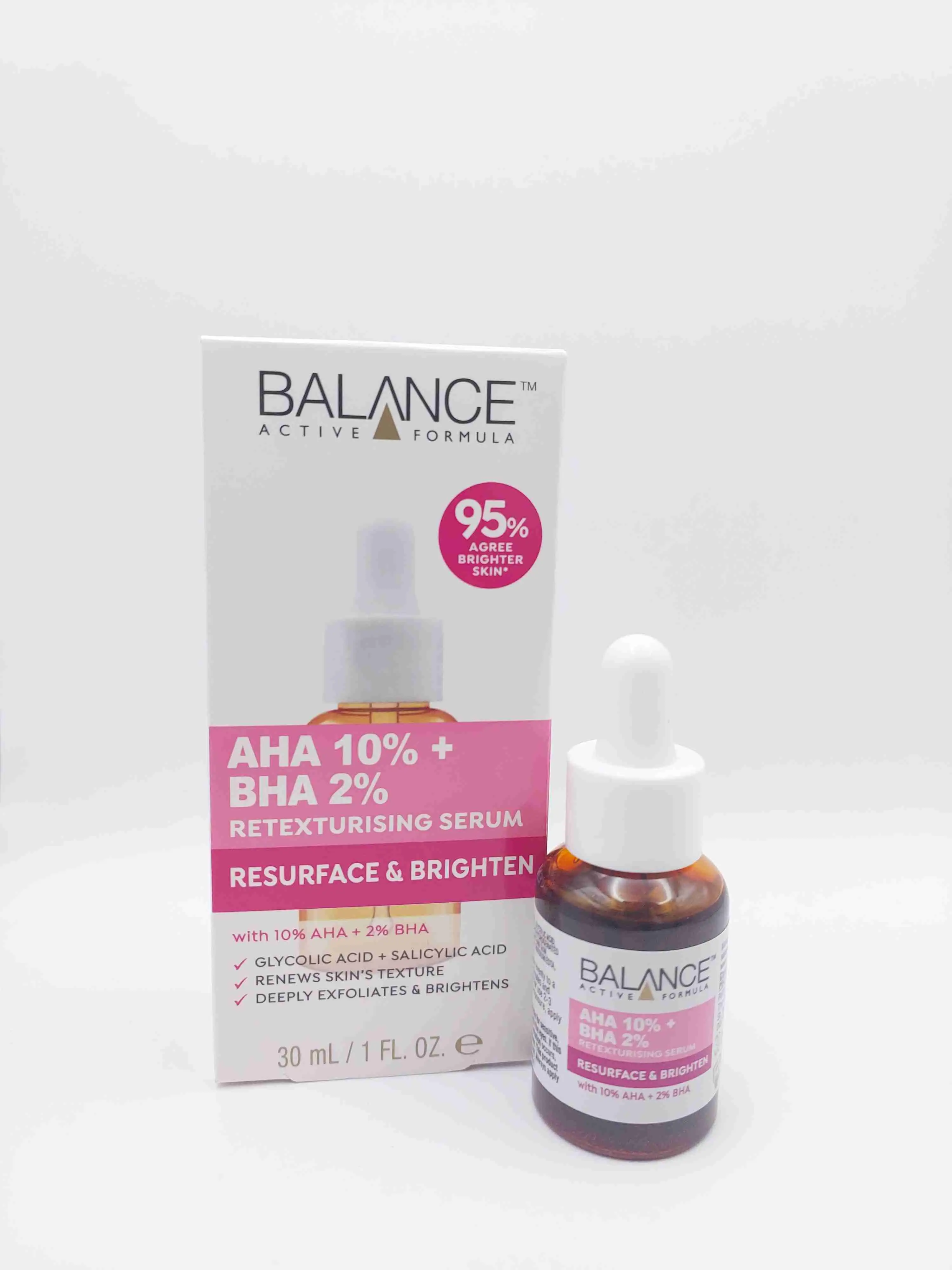 سرم لایه بردار AHA 10% + BHA 2% برند Balance