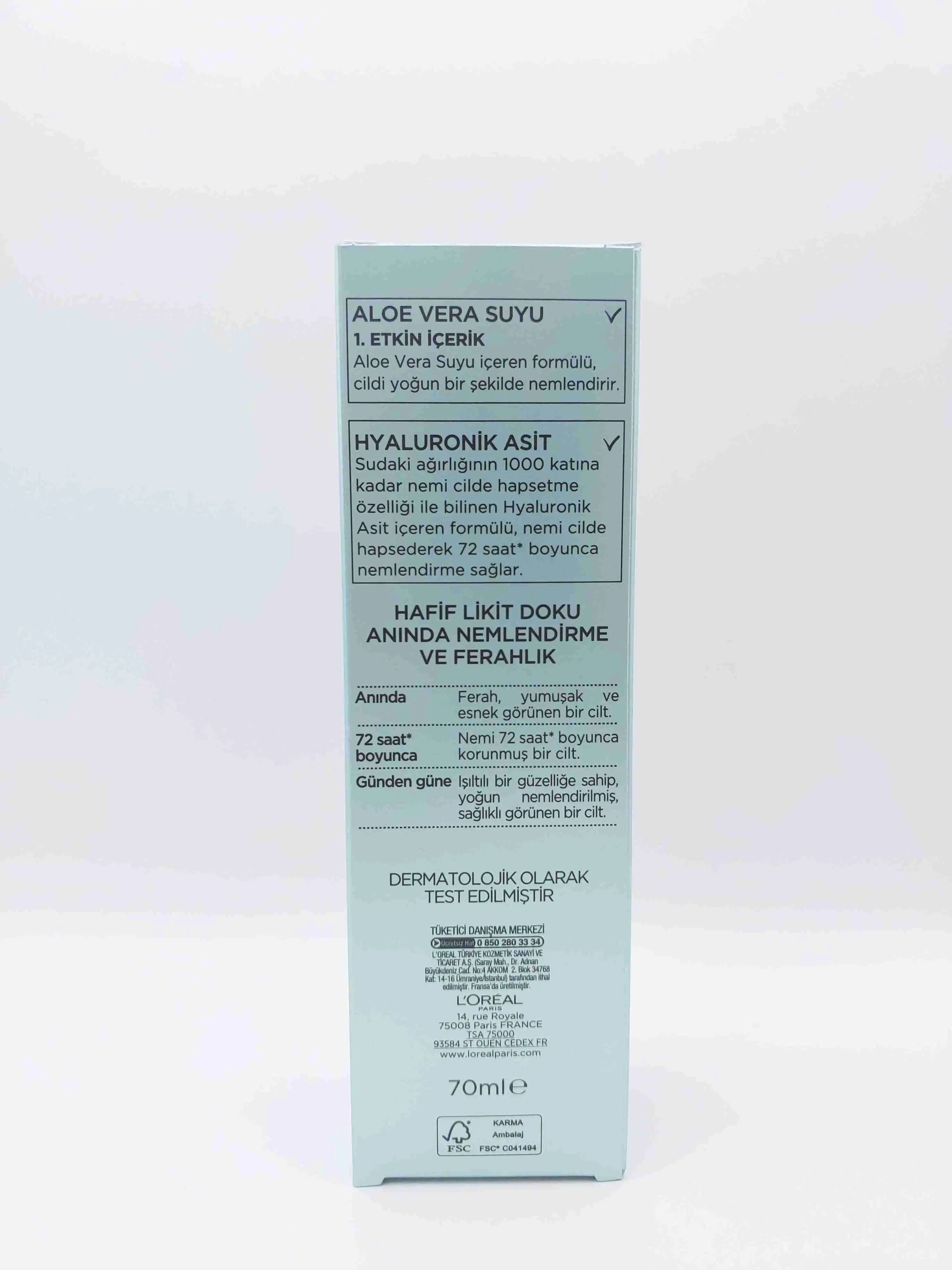 سرم آبرسان نم تراپی آلوورا لورآل پاریس ( L'OREAL ) پوست نرمال تا خشک