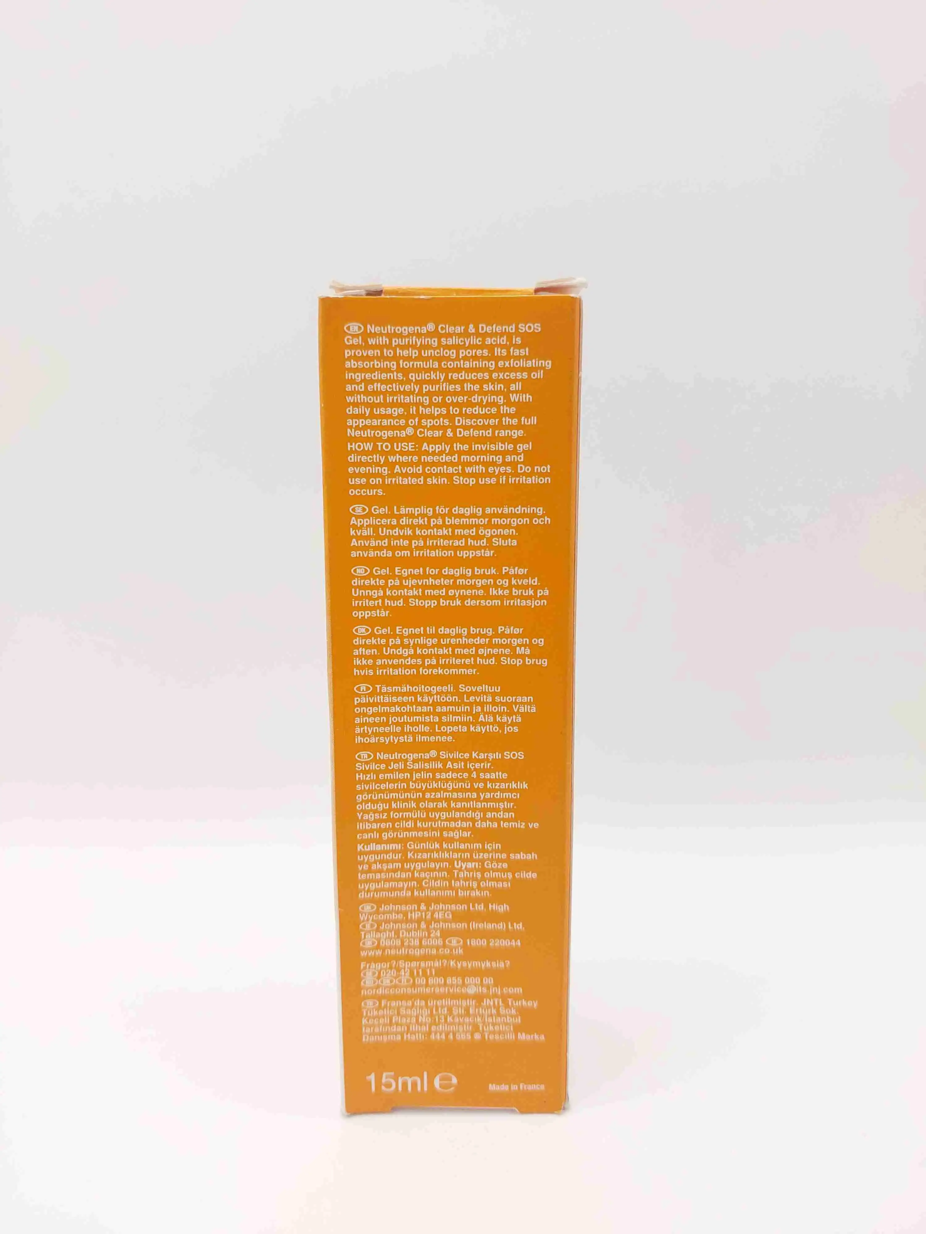ژل سالیسیلیک اسید ۰.۵ درصد ضد جوش فوری نوتروژینا ( Neutrogena )