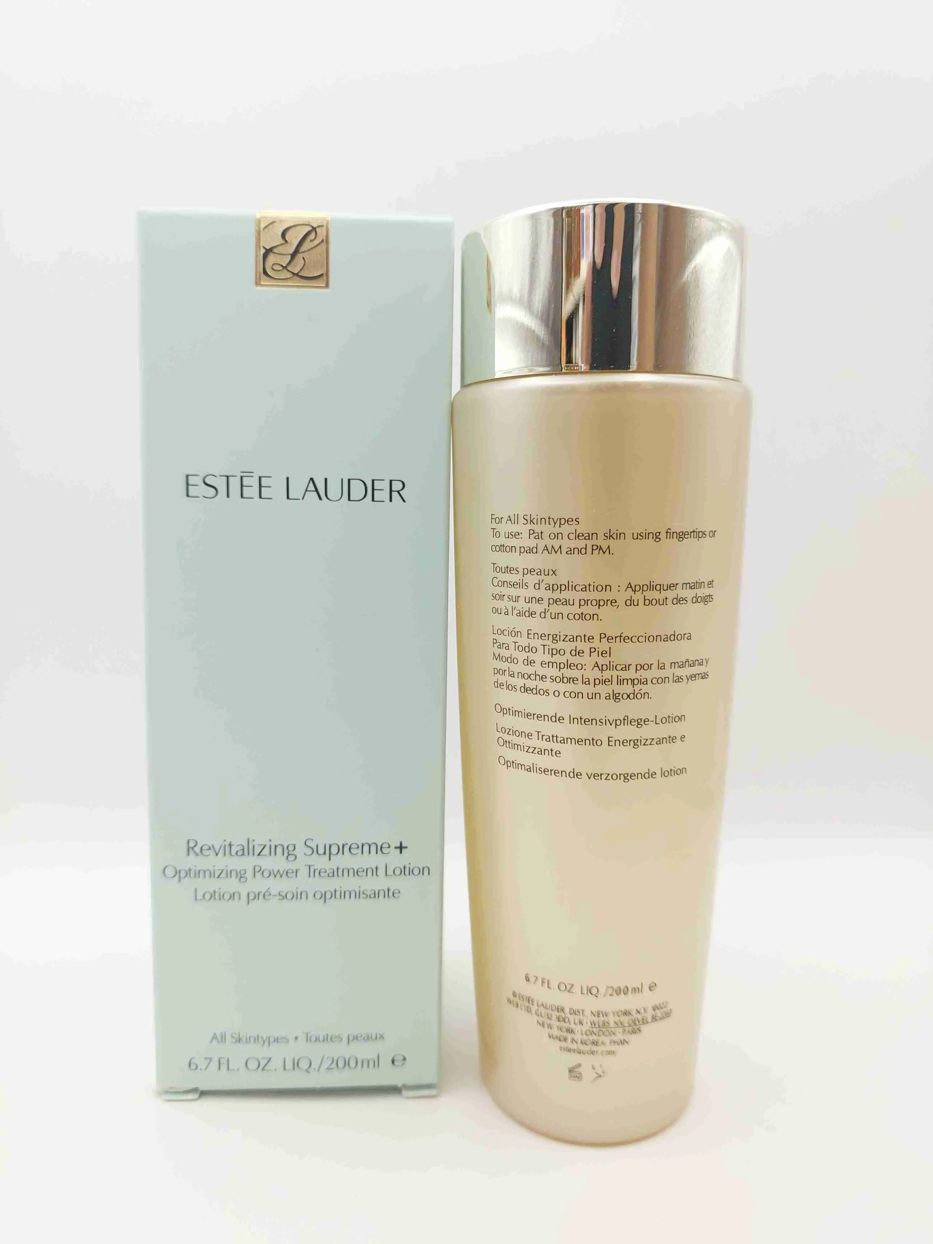 لوسیون تقویت کننده پوست ریوایوتالیزینگ سوپریم پلاس استی لودر ( ESTEE LAUDER )