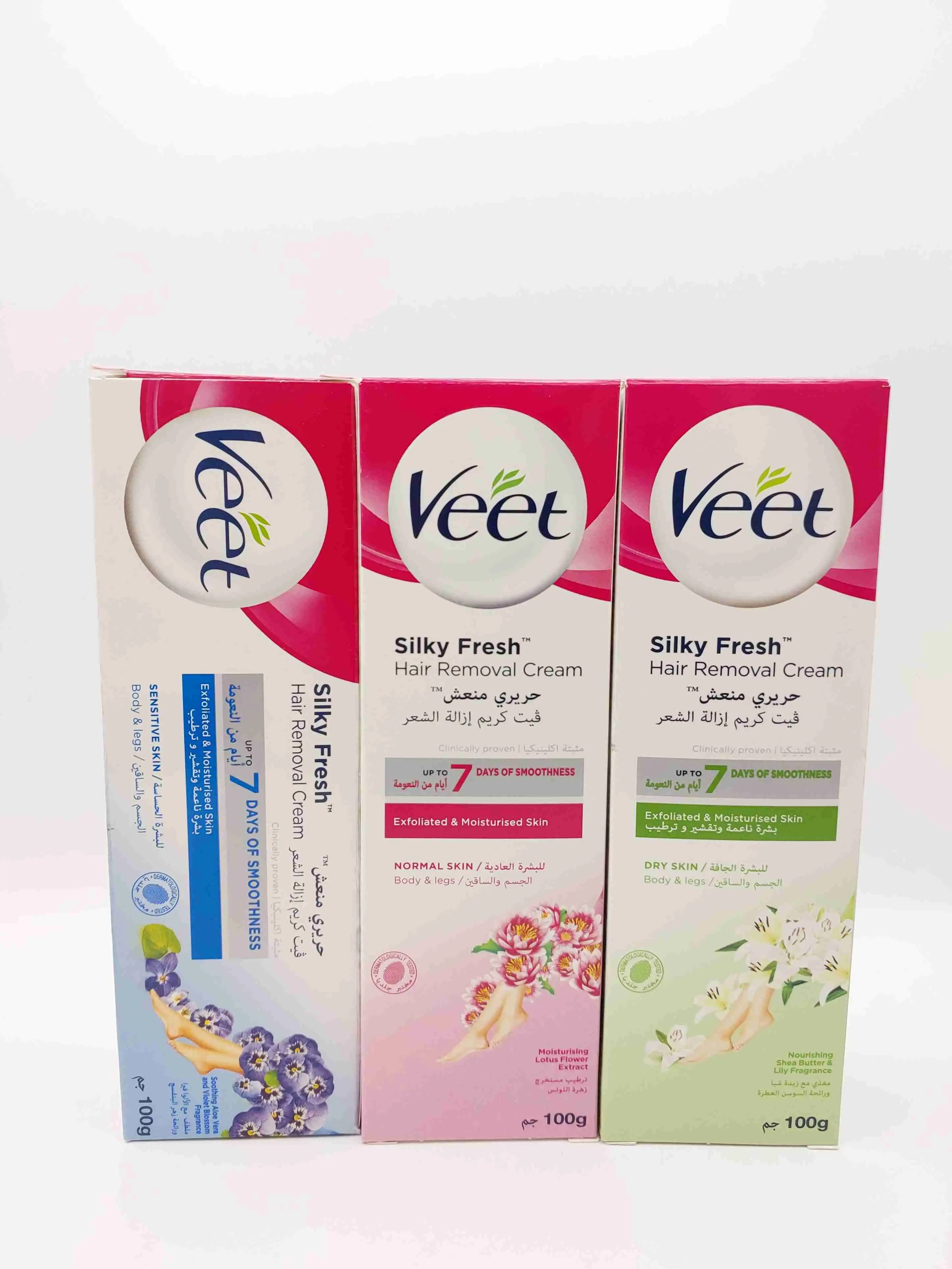  کرم موبر ویت پوست حساس (Veet Silky Fresh) 