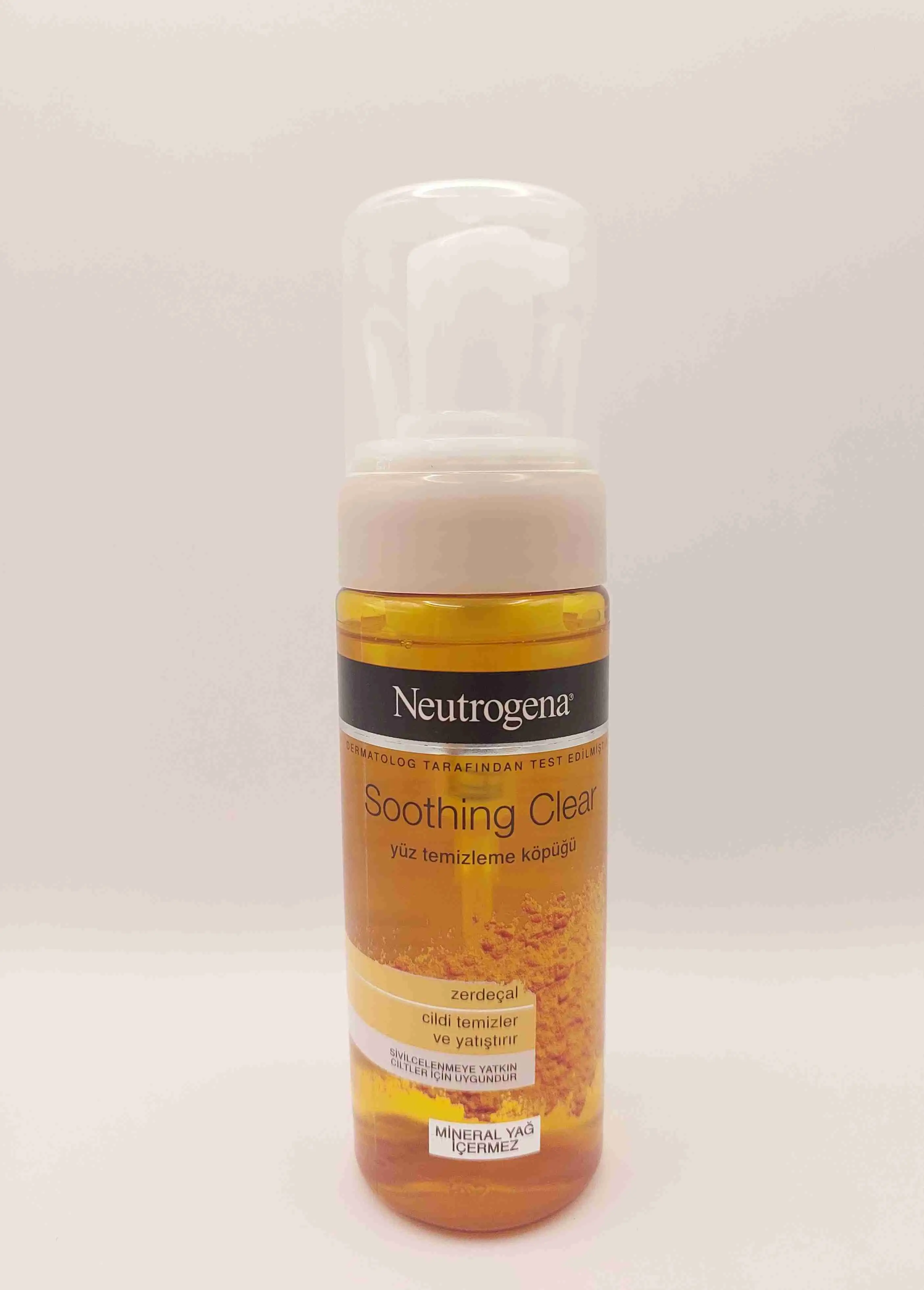 فوم شستشوی صورت زردچوبه نوتروژینا Soothing Clear