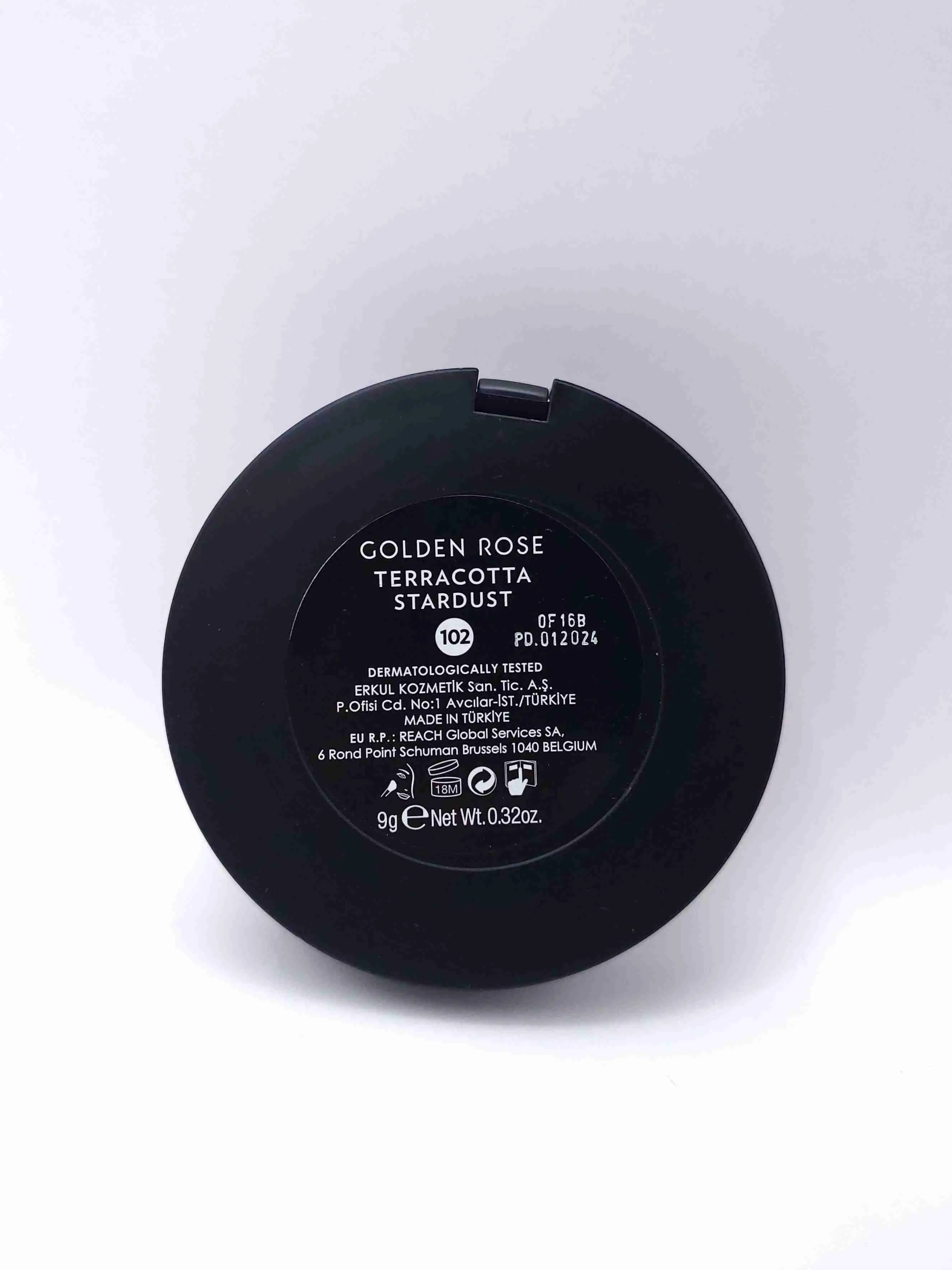 رژگونه (Terracotta Stardust) شماره 102 گلدن رز GOLDEN ROSE 