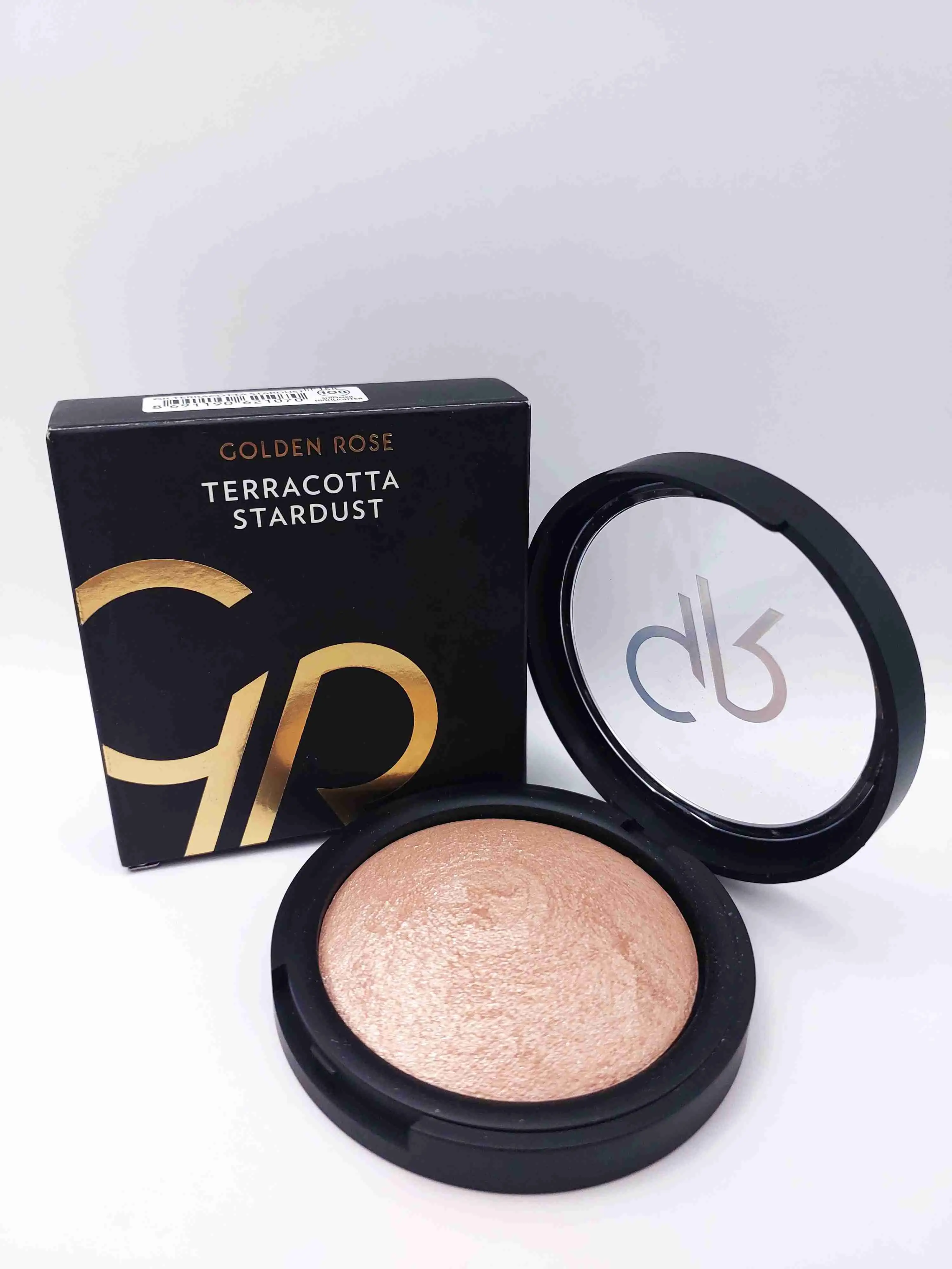 رژگونه (Terracotta Stardust) شماره 108 هایلایتر گلدن رز GOLDEN ROSE