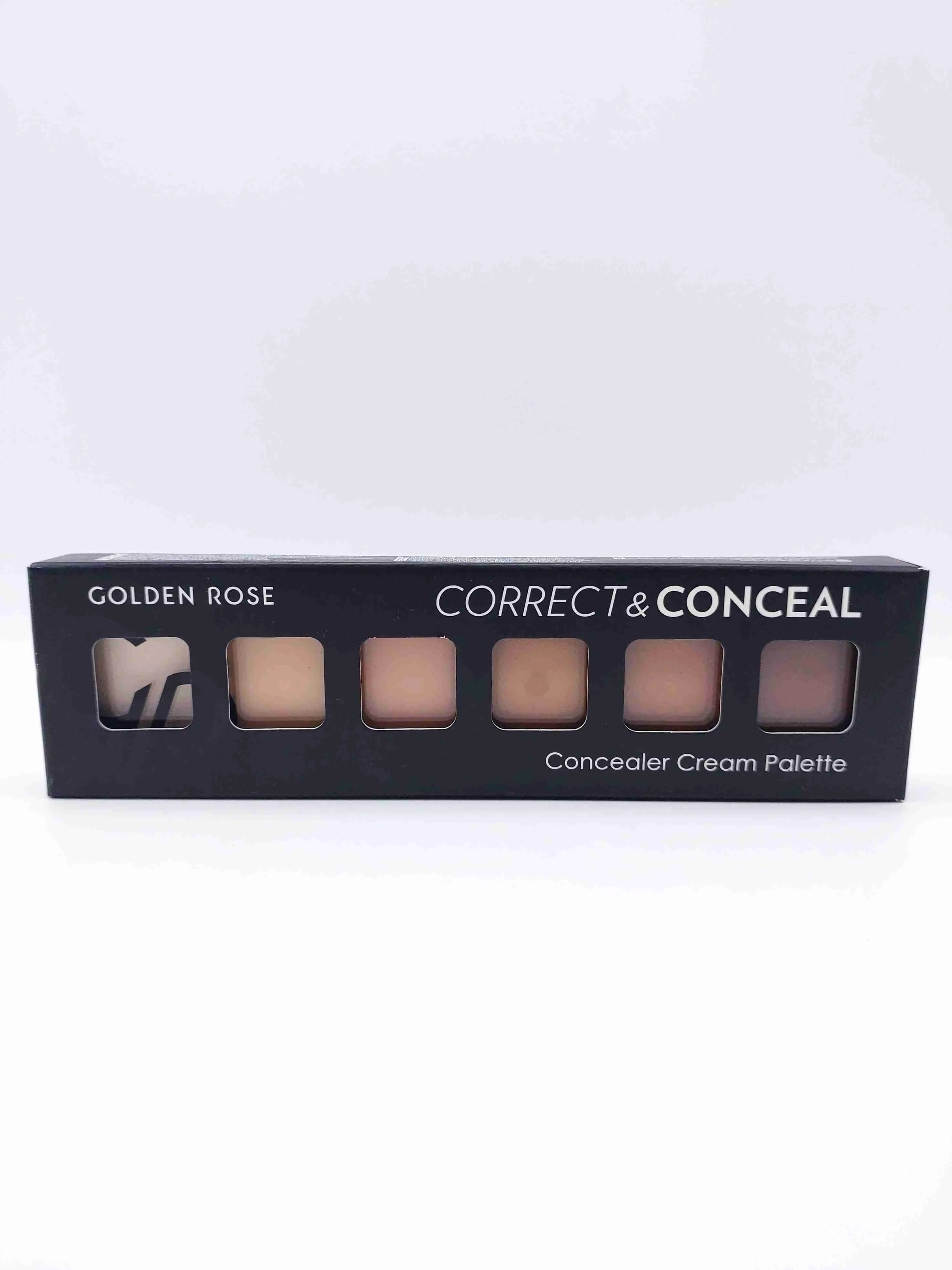 پالت کرم کانسیلر و اصلاح کننده شماره 02 ( MEDIUM TO DARK ) گلدن رز GOLDEN ROSE