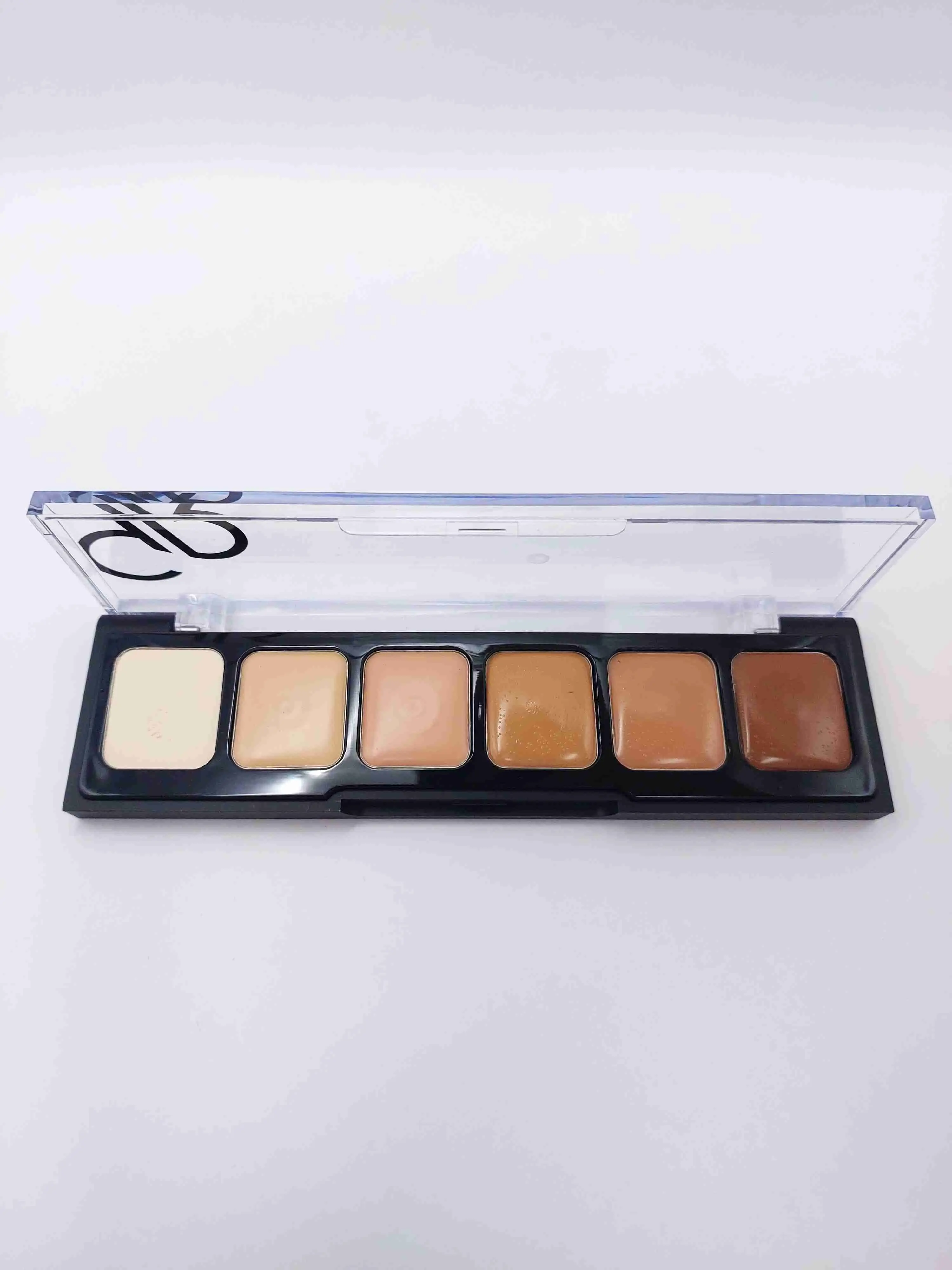 پالت کرم کانسیلر و اصلاح کننده شماره 02 ( MEDIUM TO DARK ) گلدن رز GOLDEN ROSE