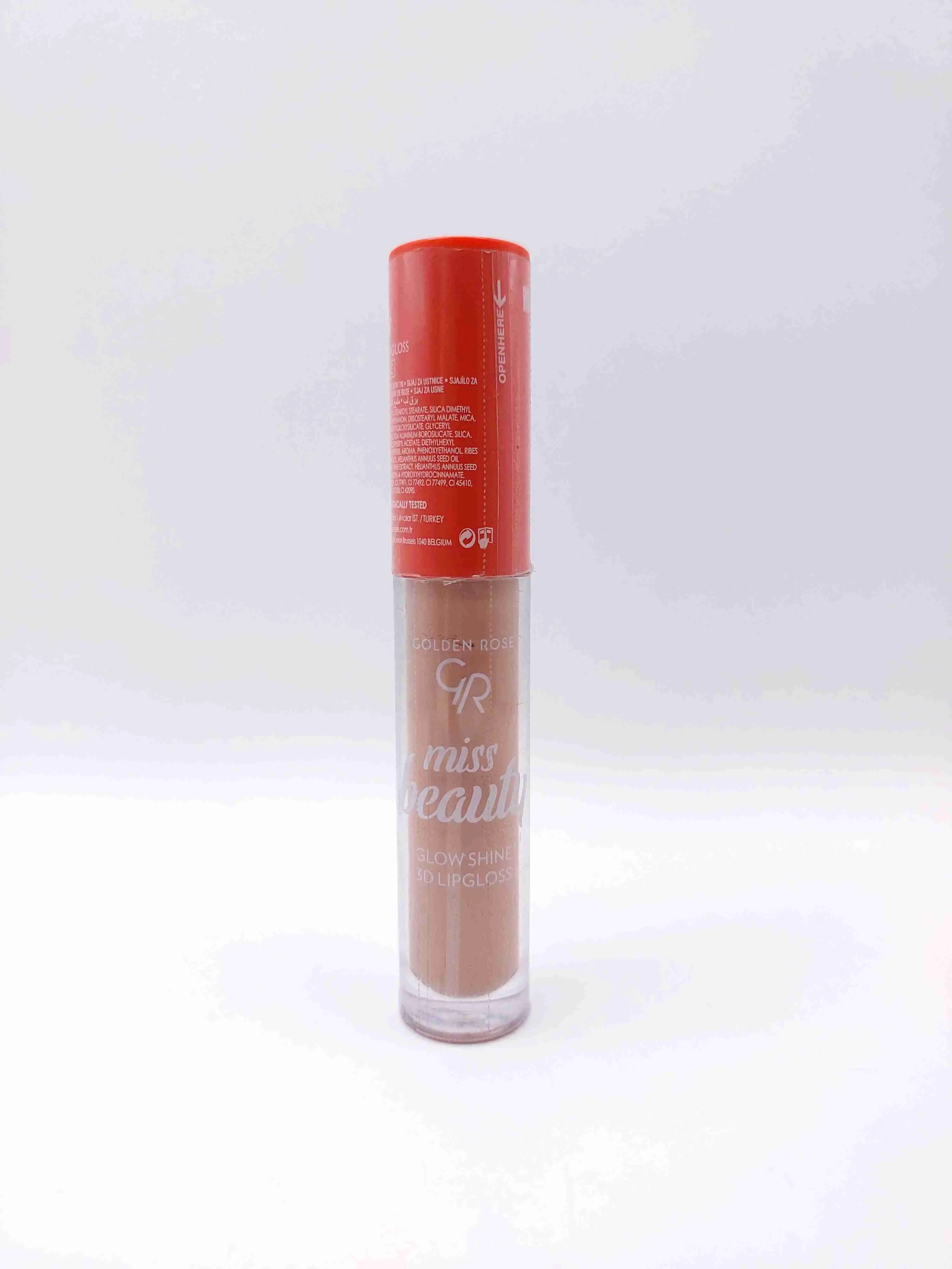 رژلب مایع شاین 3D میس بیوتی گلدن رز GOLDEN ROSE