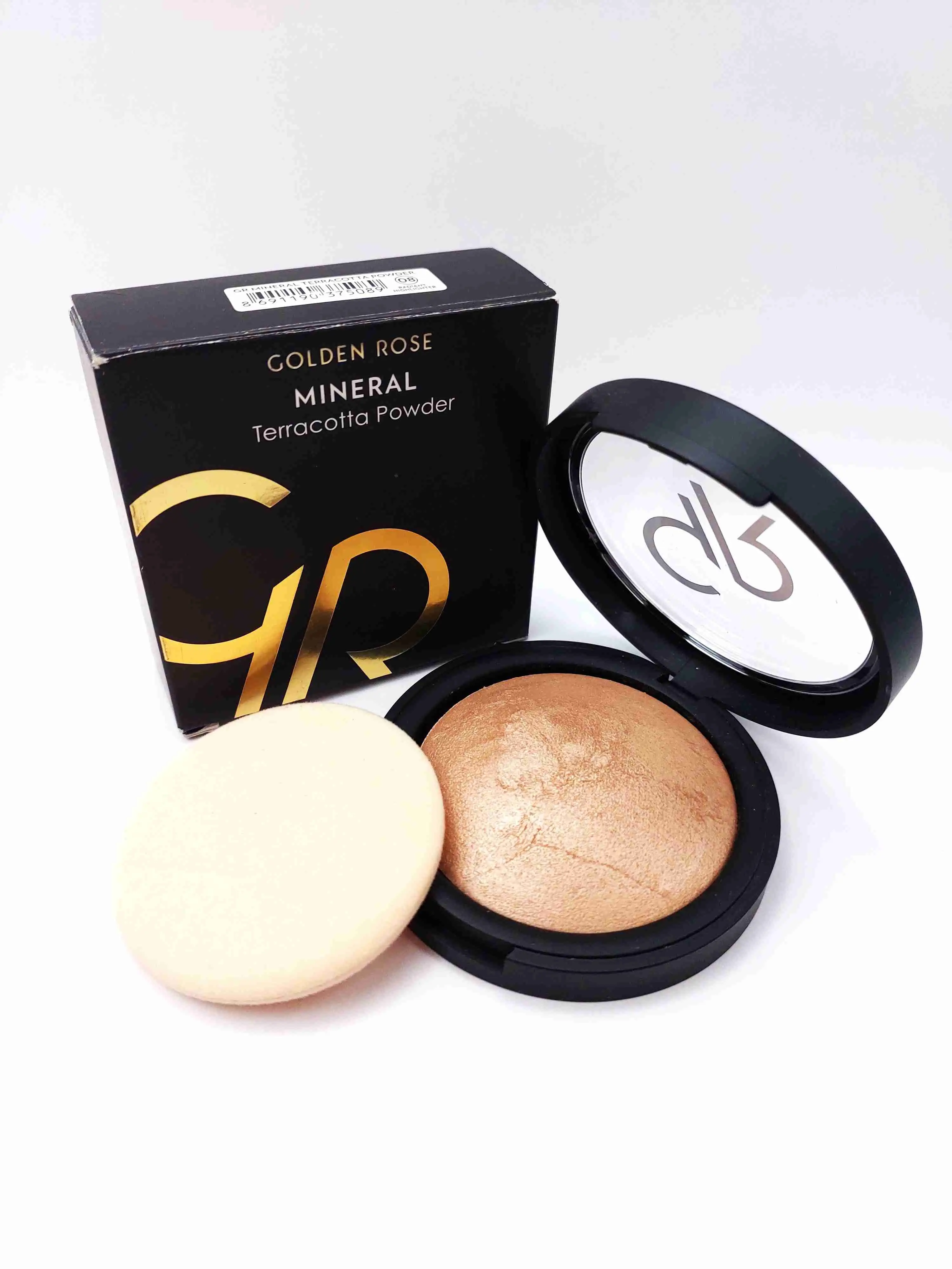 پنکیک مینرال تراکوتا  شماره 08 Radiant Highlighter گلدن رز GOLDEN ROSE