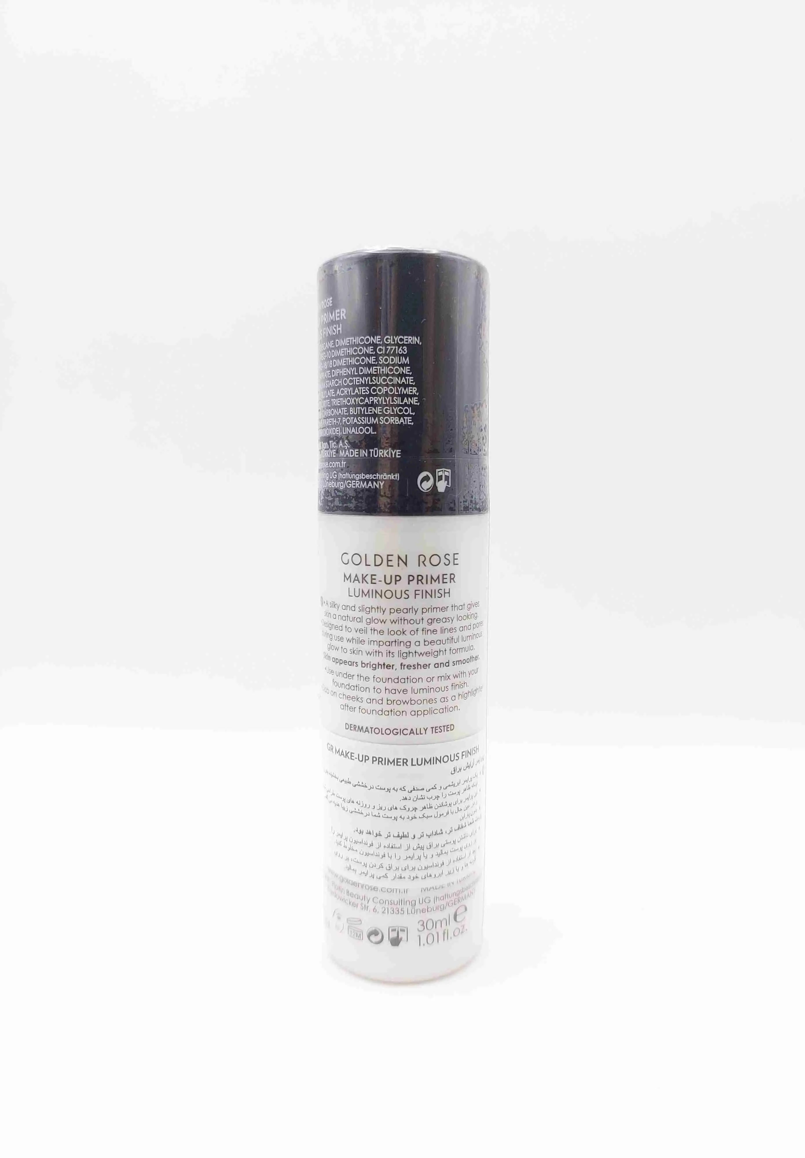 پرایمر شفاف آرایش گلدن رز (Golden Rose) مدل Luminous Finish Sheer گلدن رز