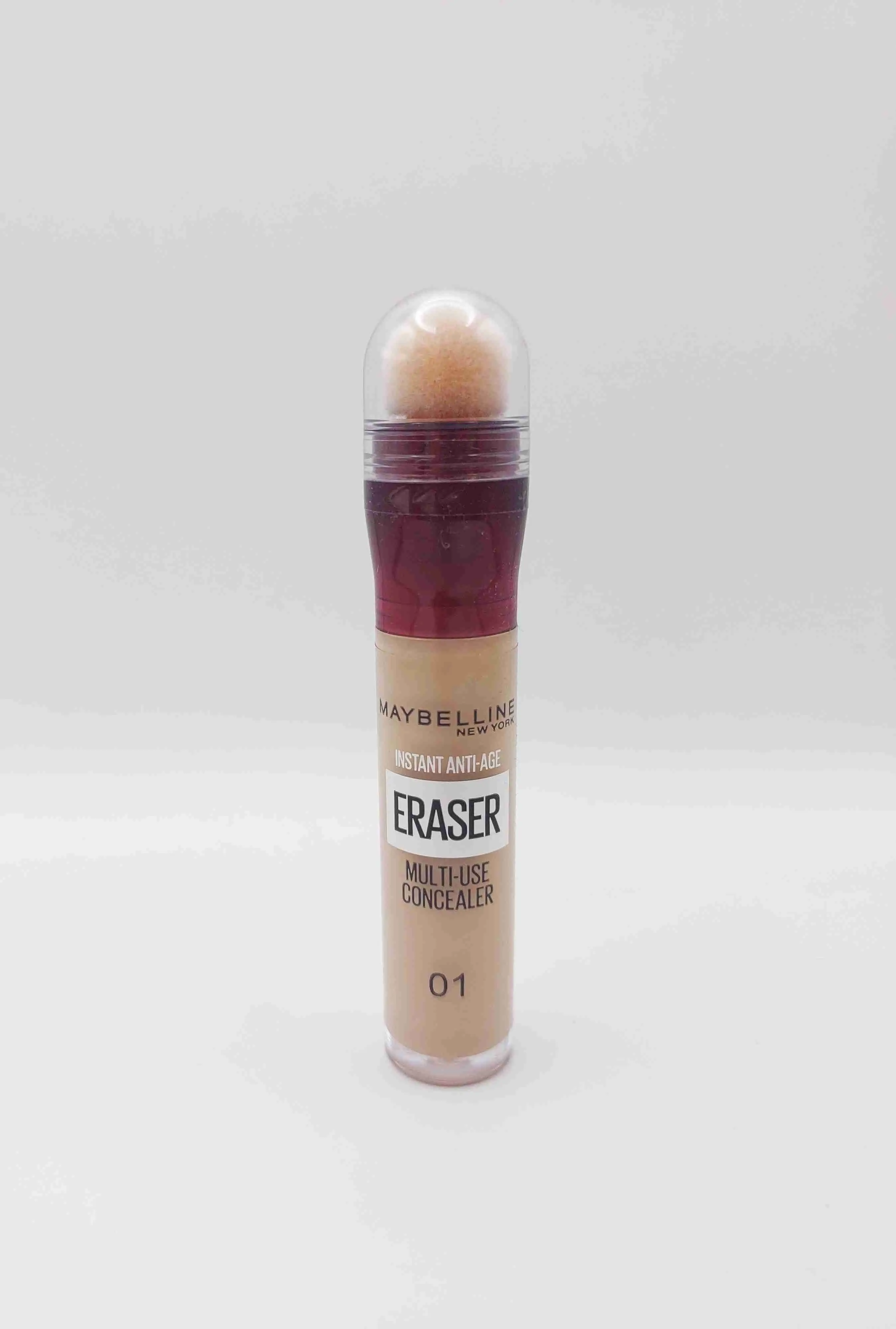 کانسیلر میبلین (Maybelline) سری Instant Anti-Age Eraser شماره 01