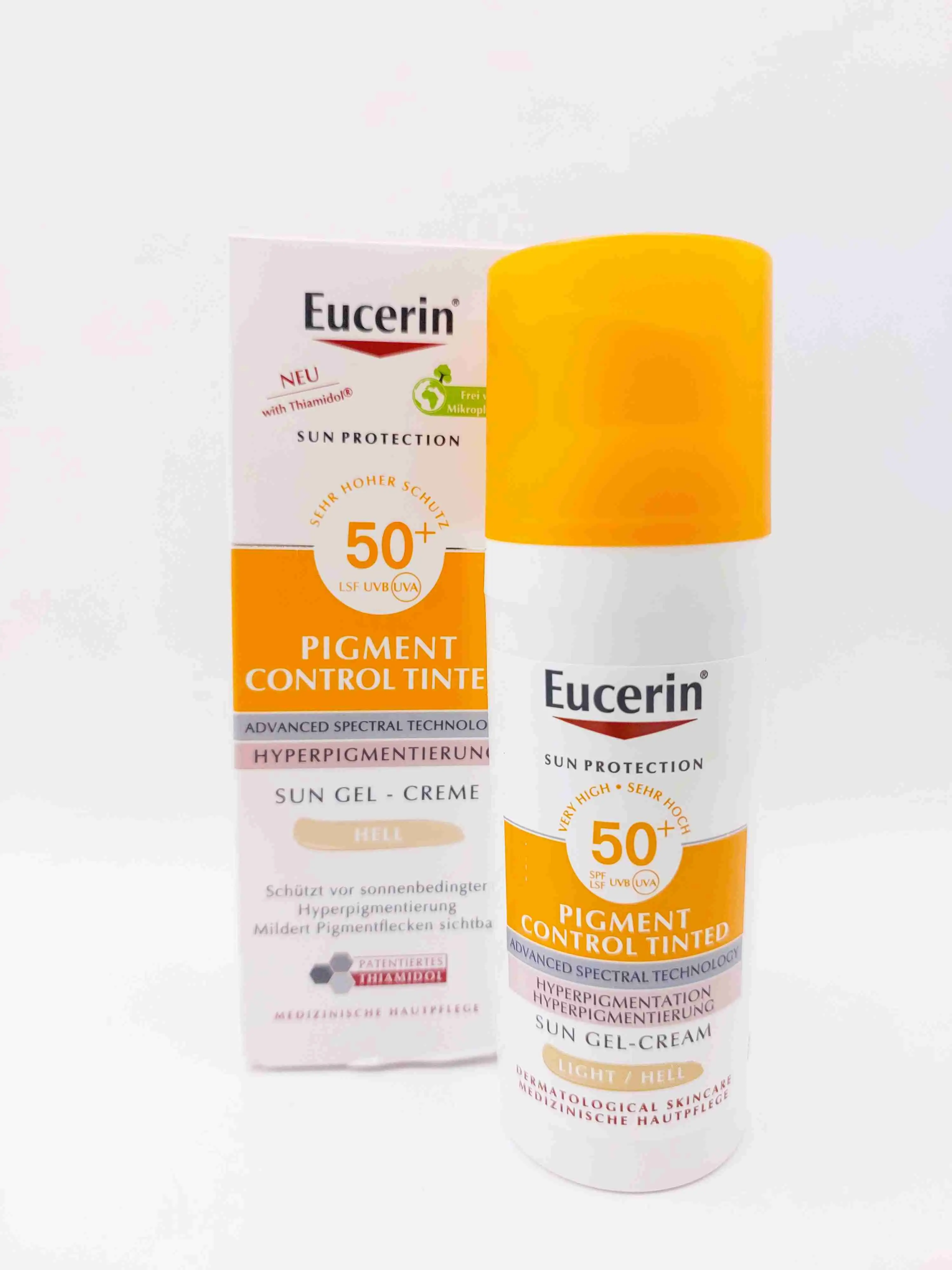 کرم ضد آفتاب رنگی ایسرین Eucerin Sun Protection Pigment Control Tinted