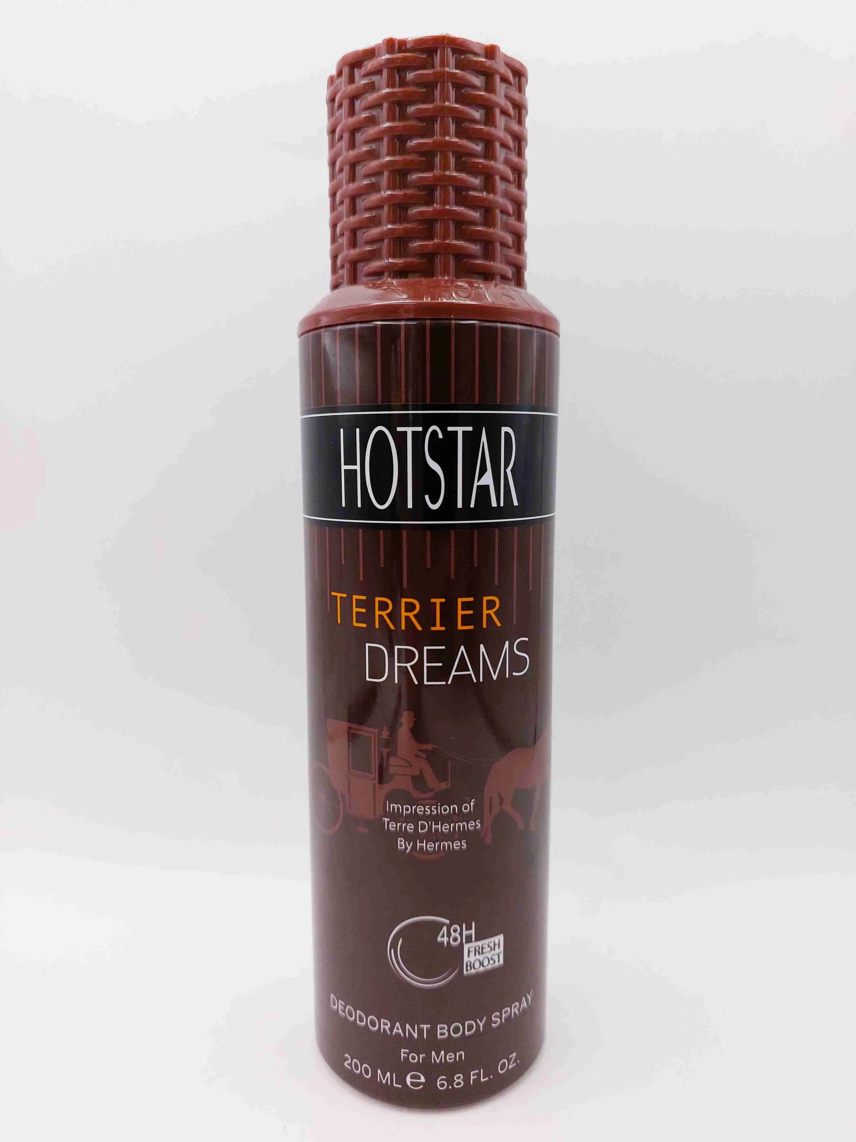 اسپری بدن مردانه Hotstar Terrier Dreams رایحه عطر Terre d'Hermès 