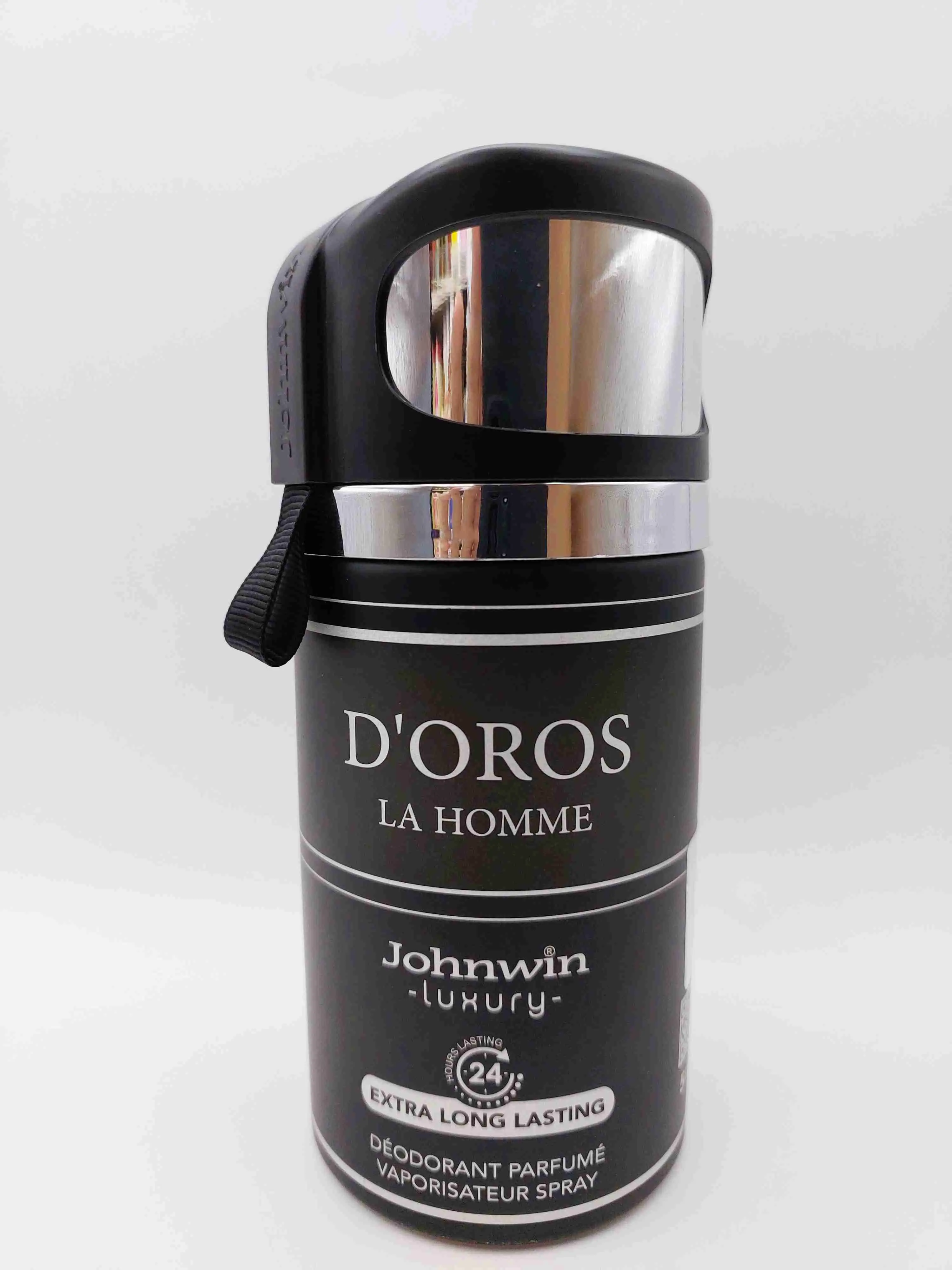 اسپری دئودورانت جانوین Johnwin با رایحه دیور هوم D'Oros La Homme مردانه