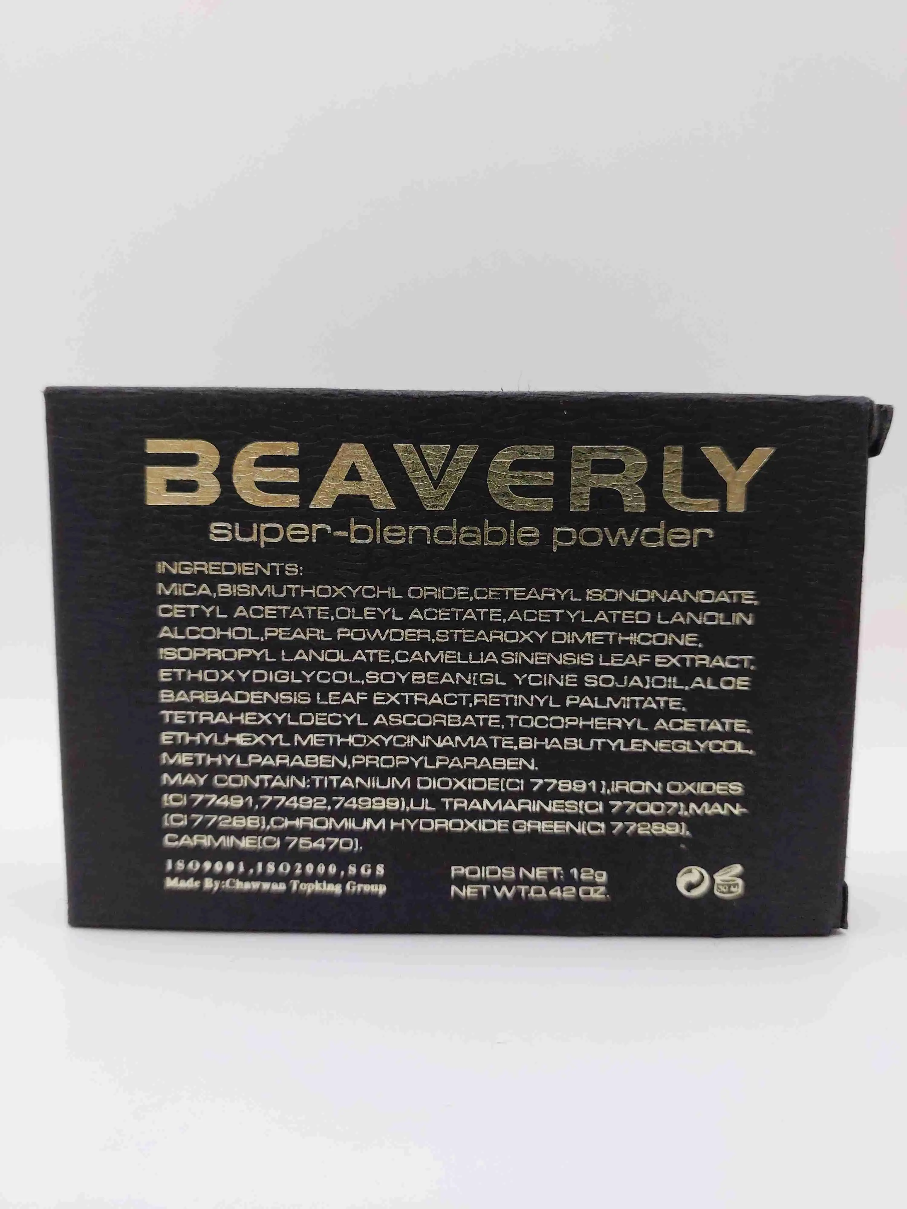 کرم پودر فشرده ( پنکیک ) شماره 01 بورلی BEAVERLY