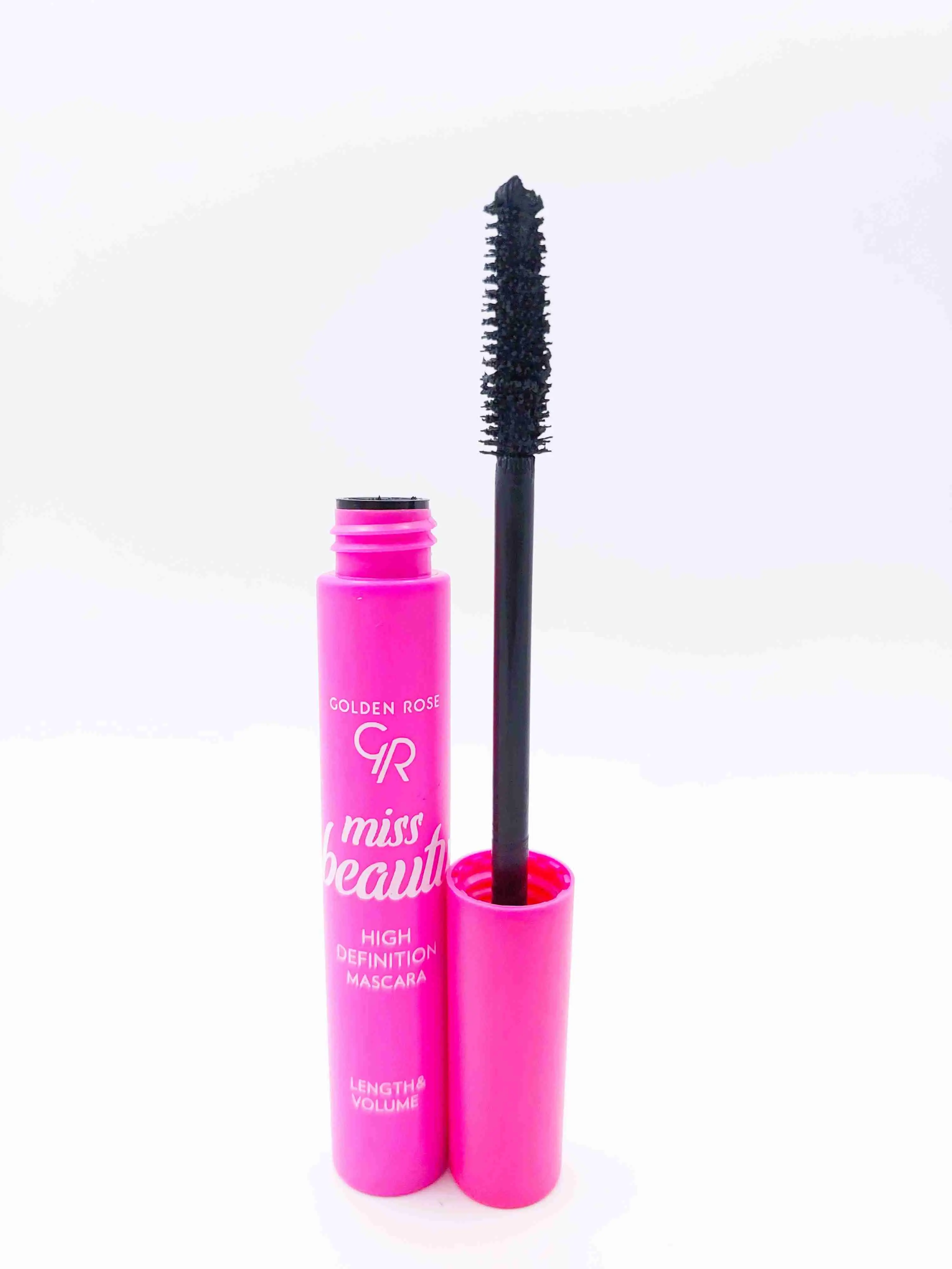 ریمل مژه حجم دهنده و بلند کننده مدل Miss Beauty گلدن رز GOLDEN ROSE