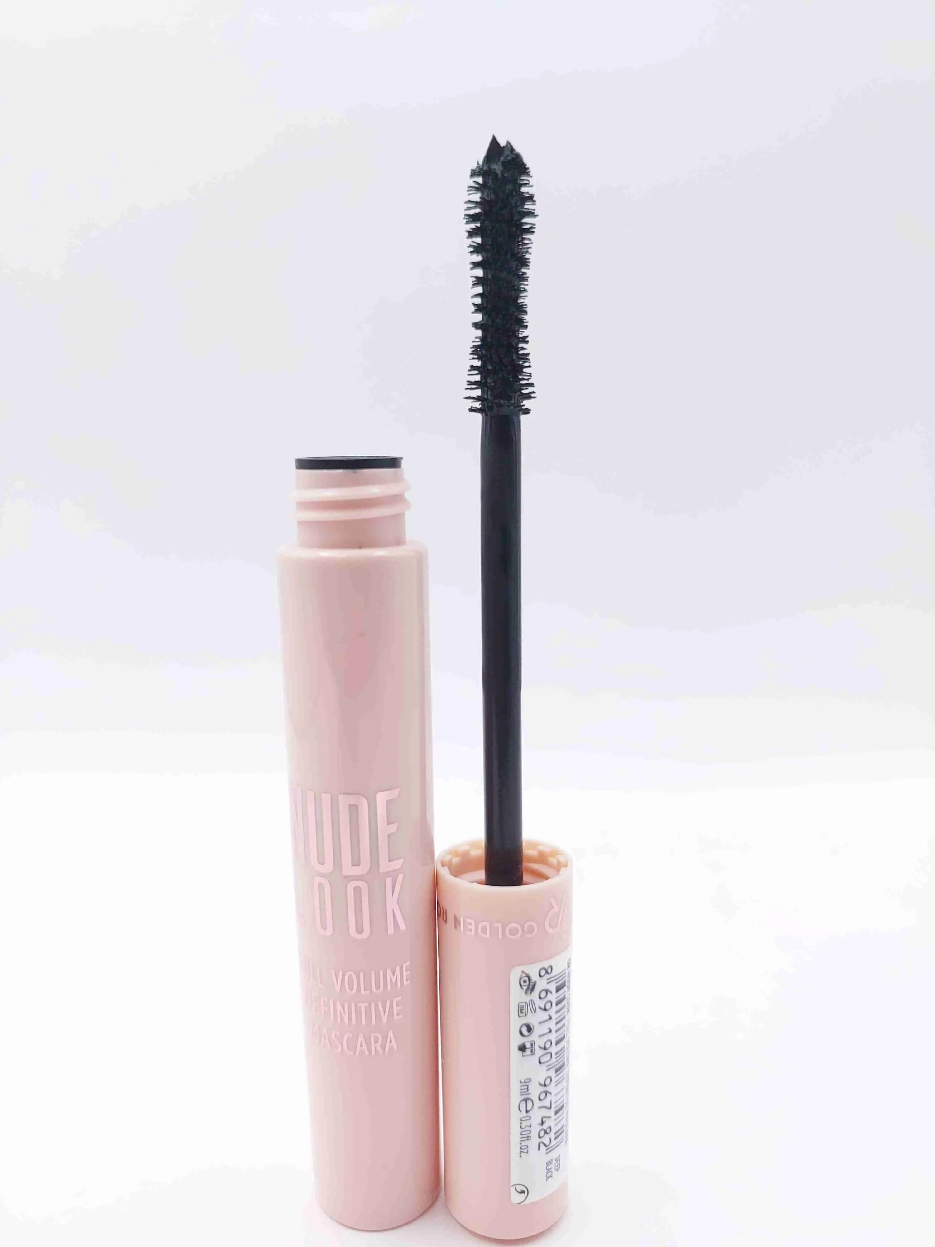 ریمل مژه پرپشت و فول حجیم مدل Nude Look  گلدن رز  GOLDEN ROSE