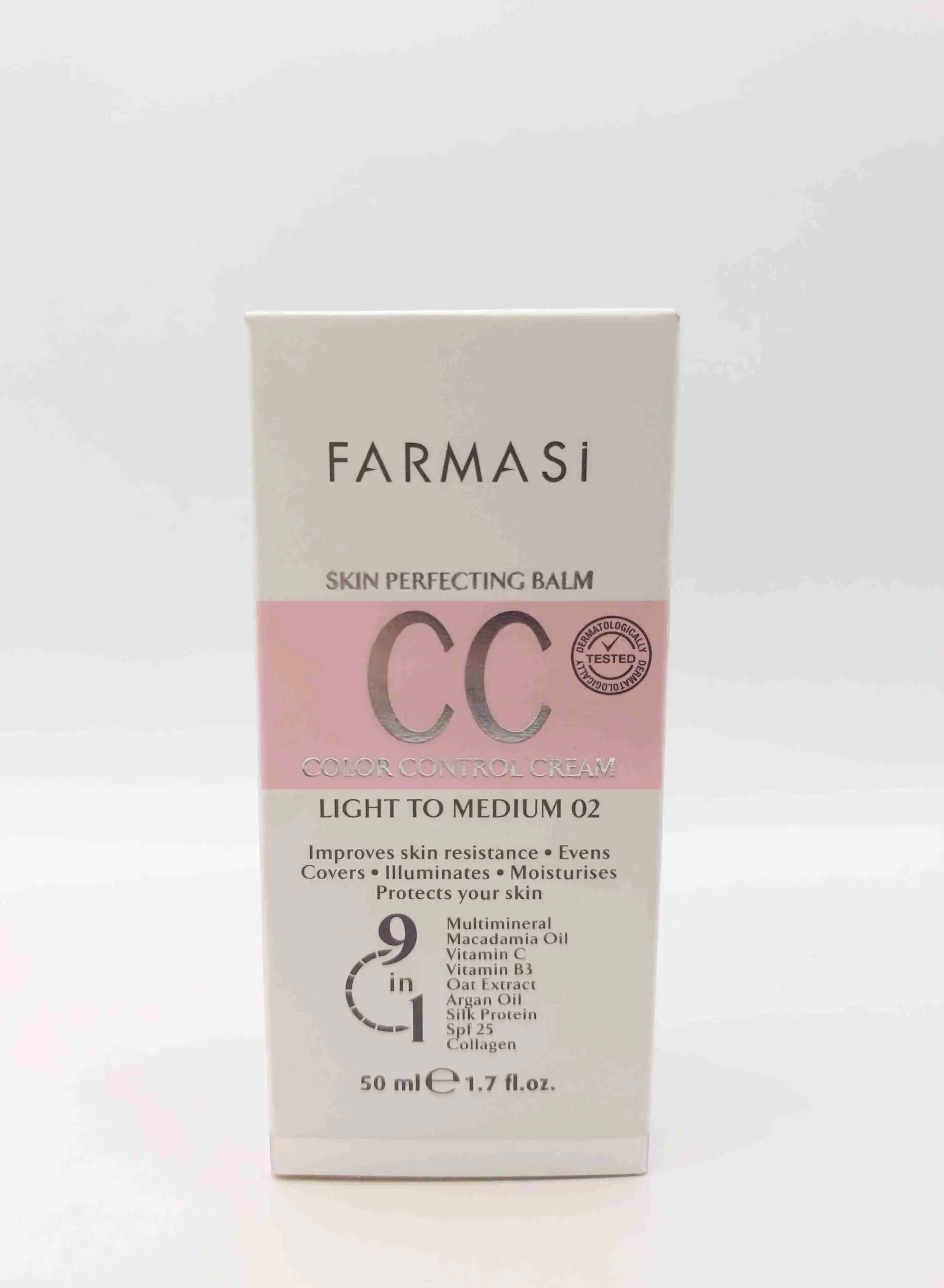 کرم سی سی (CC Cream) شماره 02 فارماسی FARMASI