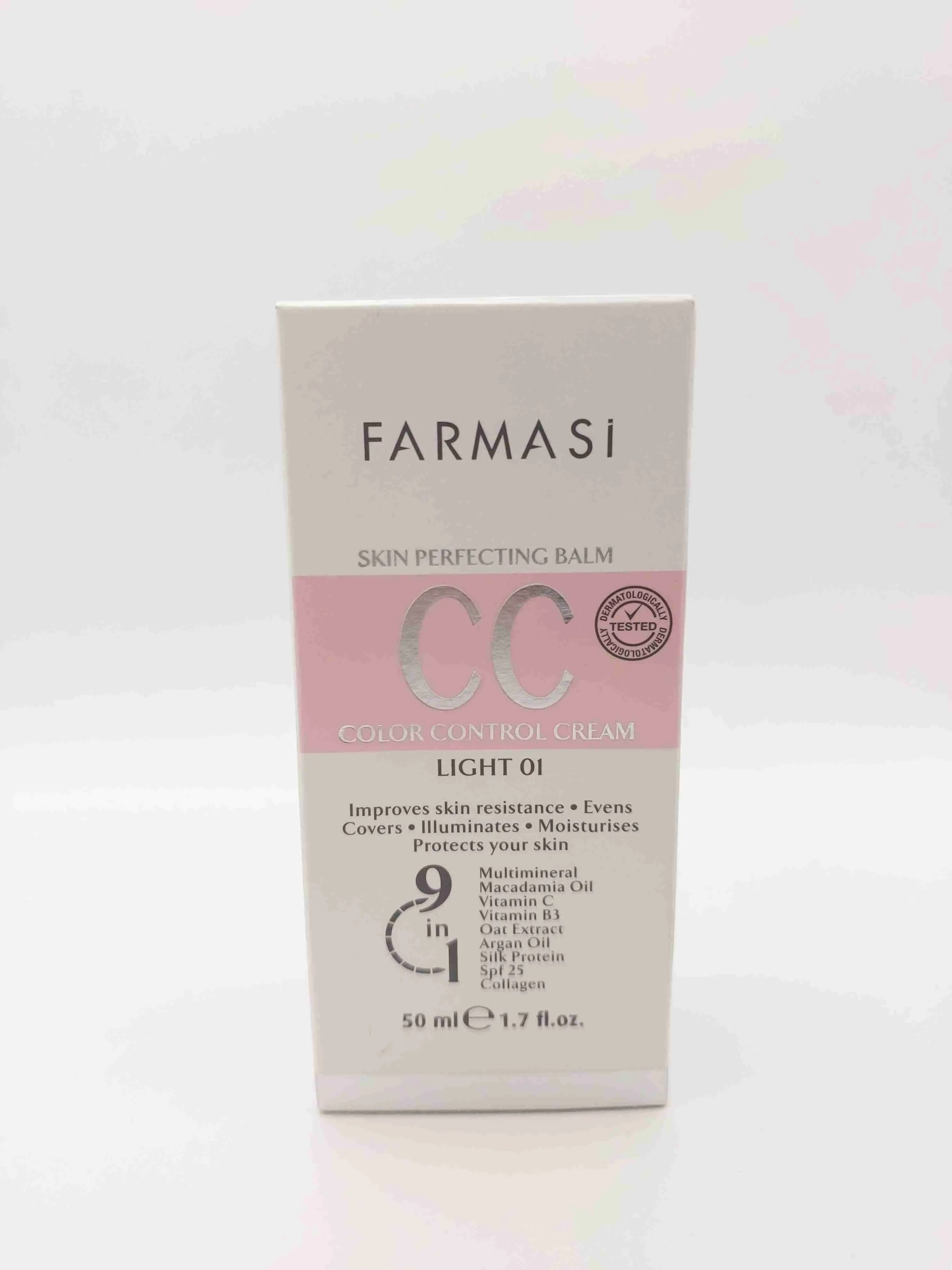کرم سی سی (CC Cream) شماره 01 فارماسی FARMASI