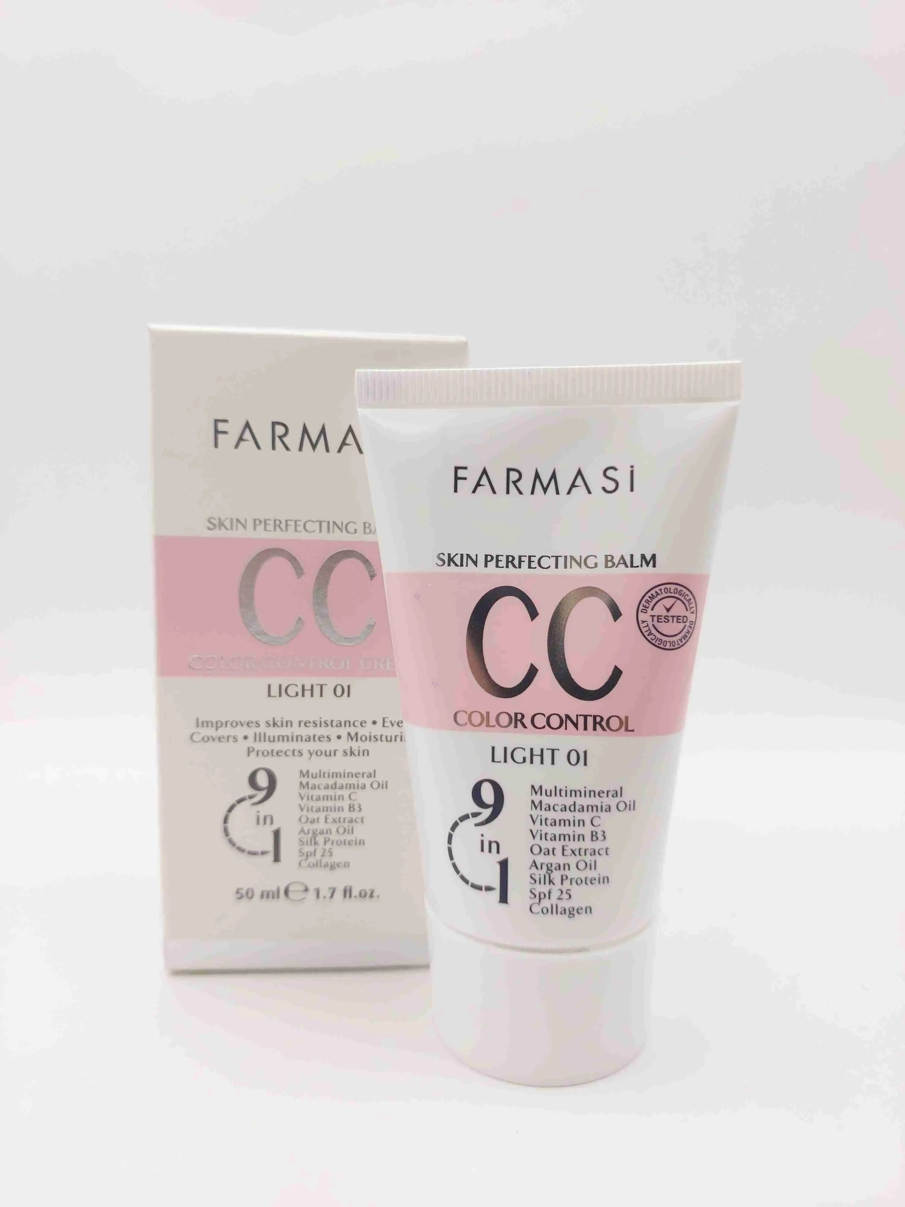 کرم سی سی (CC Cream) شماره 01 فارماسی FARMASI
