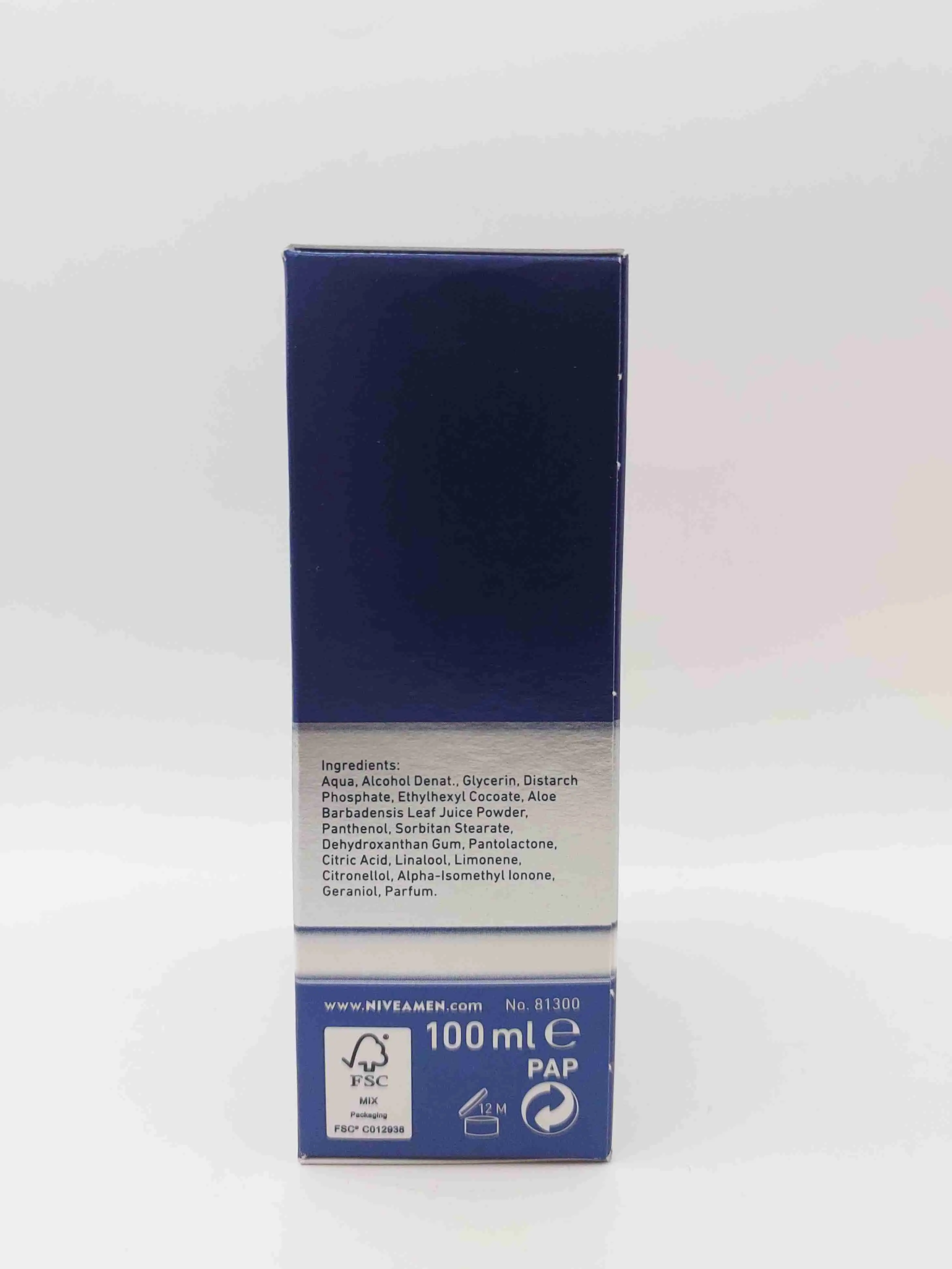 افتر شیو اصلاح حساس نیوا  آبرسانی فوری و محافظت از پوست  آقایان NIVEA