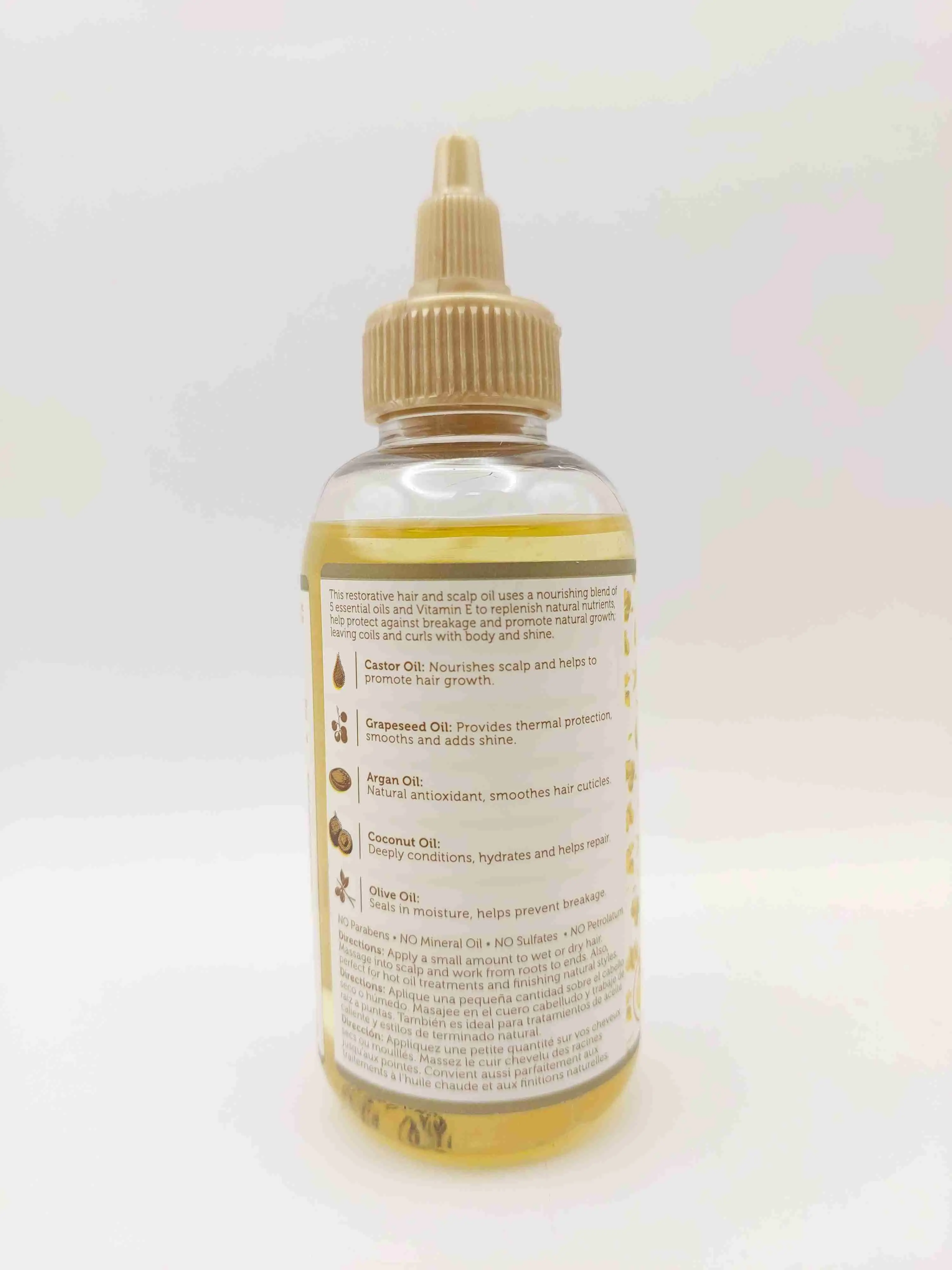 روغن معجزه رطوبت موهای فر و مجعد آفریکن پراید (African Pride Moisture Miracle)