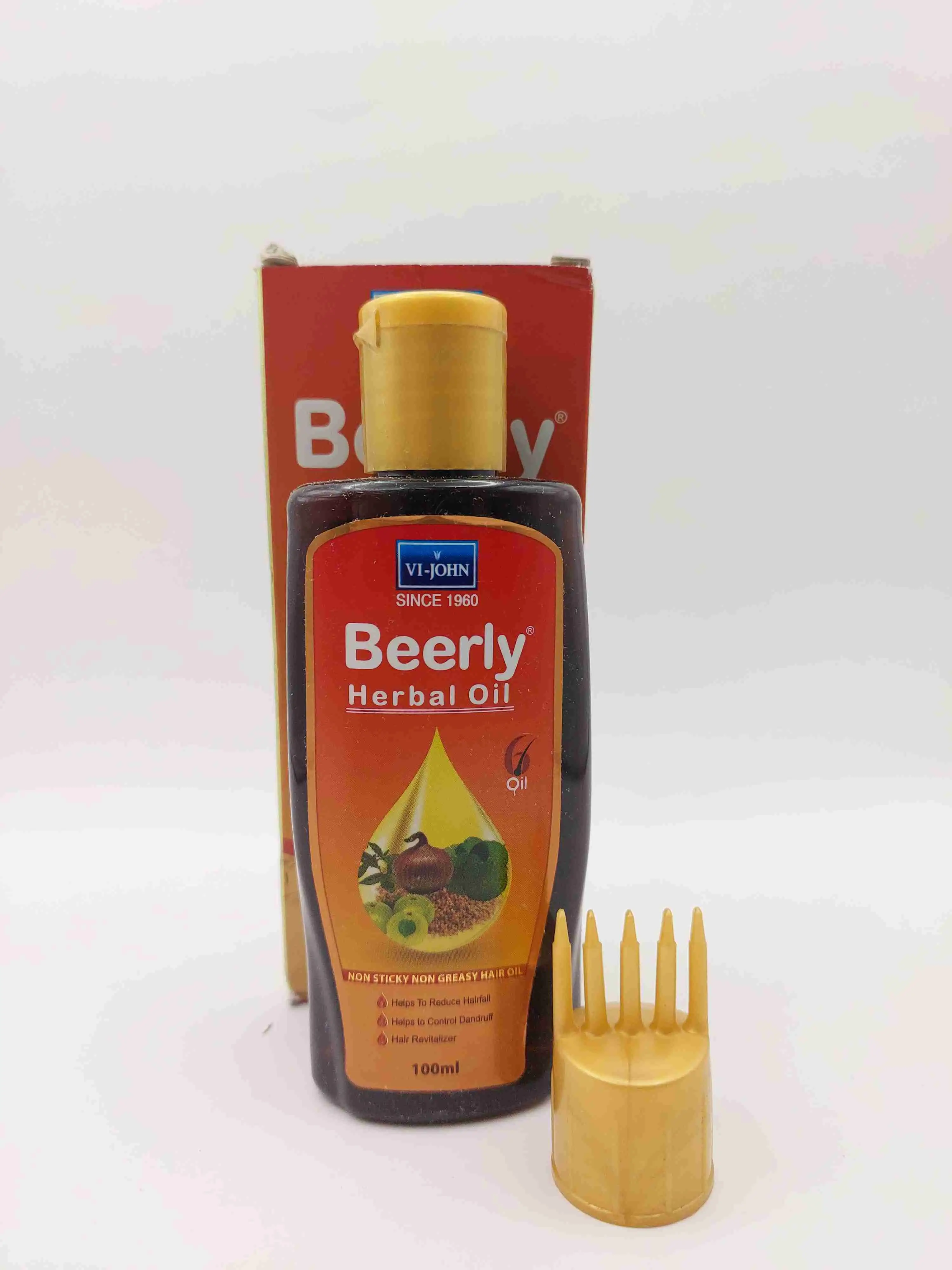روغن مو گیاهی کاهش ریزش مو و کنترل شوره سر بیورلی Beerly Herbal Oil