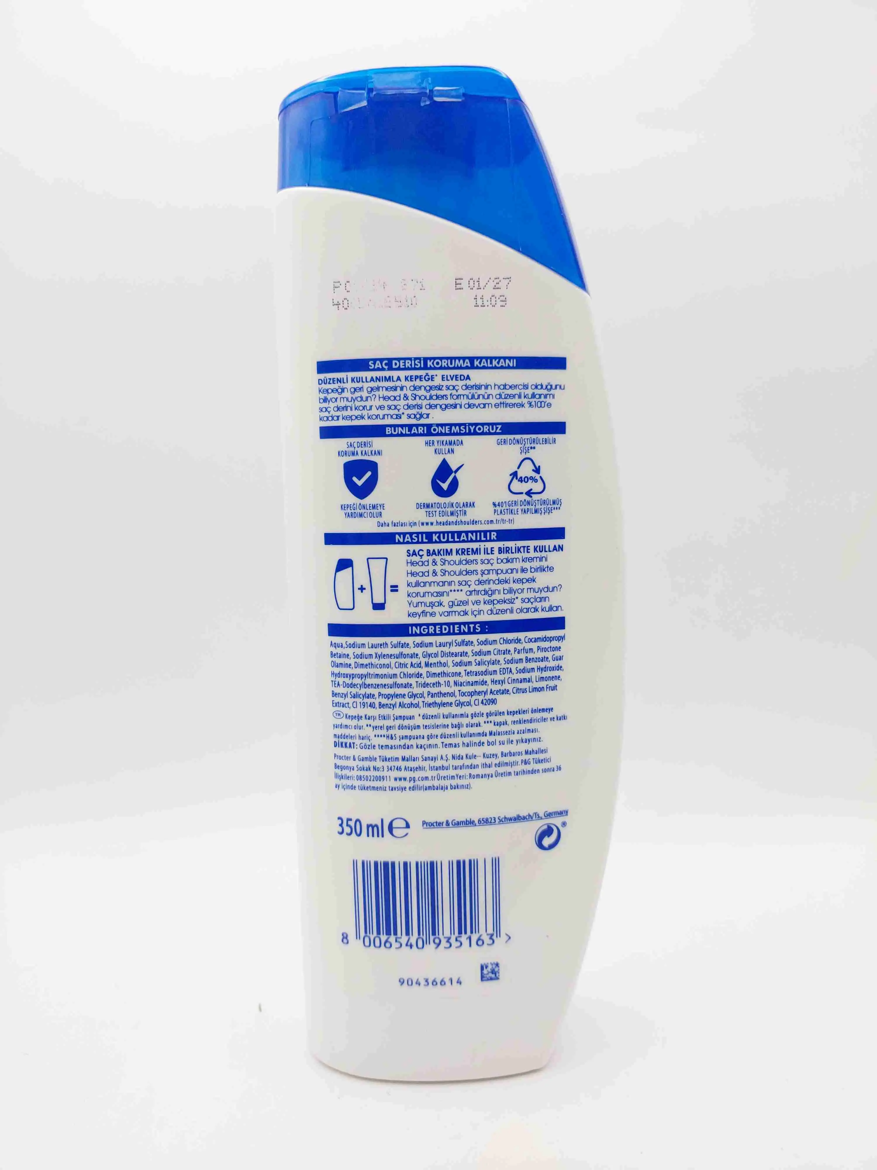 شامپو ضد شوره هِد اند شولدرز مدل لیمو head & shoulders
