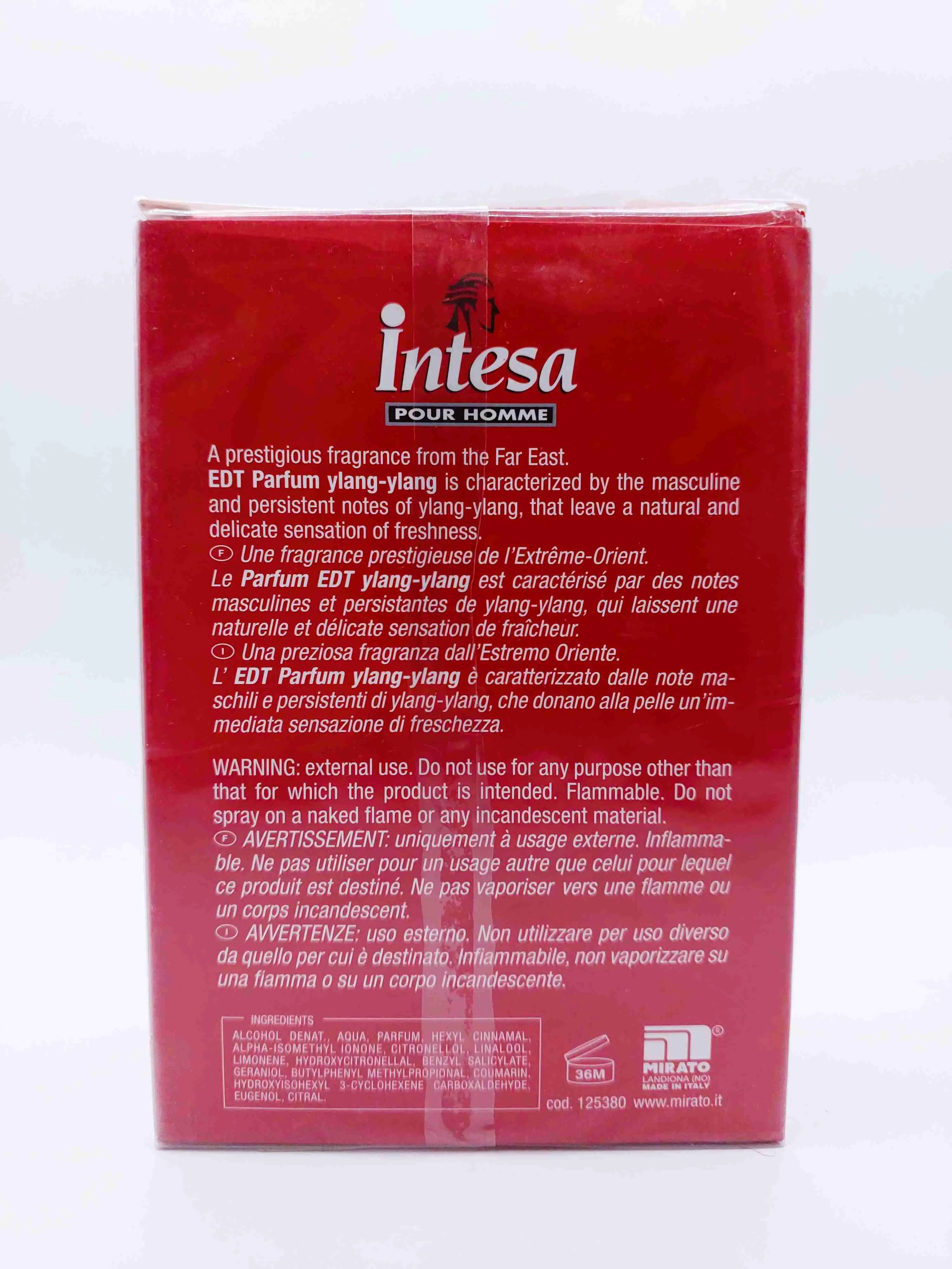 عطر مردانه اینتسا یلانگ یلانگ ادو تویلت Intesa Ylang Ylang Eau De Toilette For Men