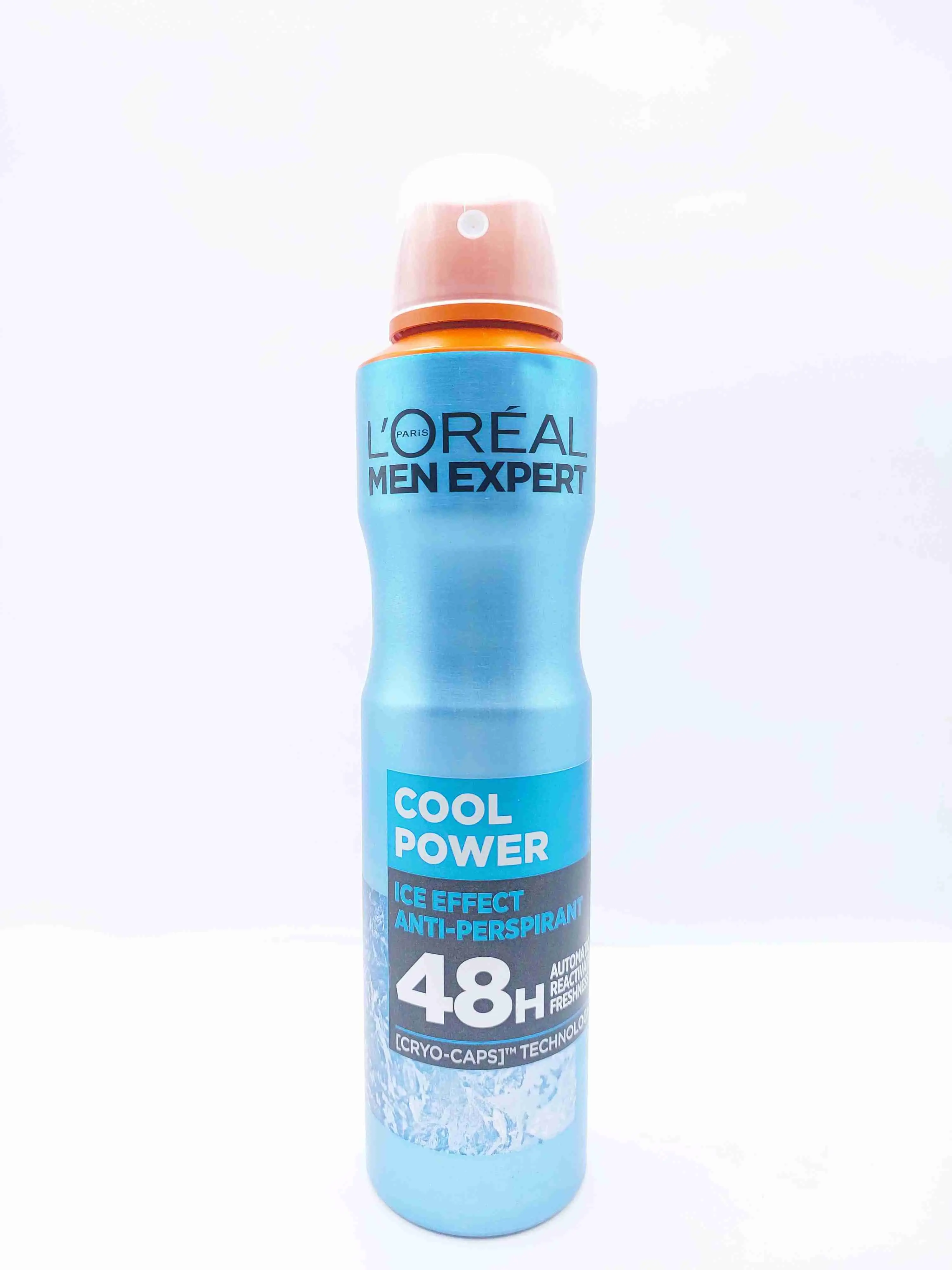 اسپری دئودورانت مردانه لورال من اکسپرت کول پاور 250 میل لیتر L'OREAL