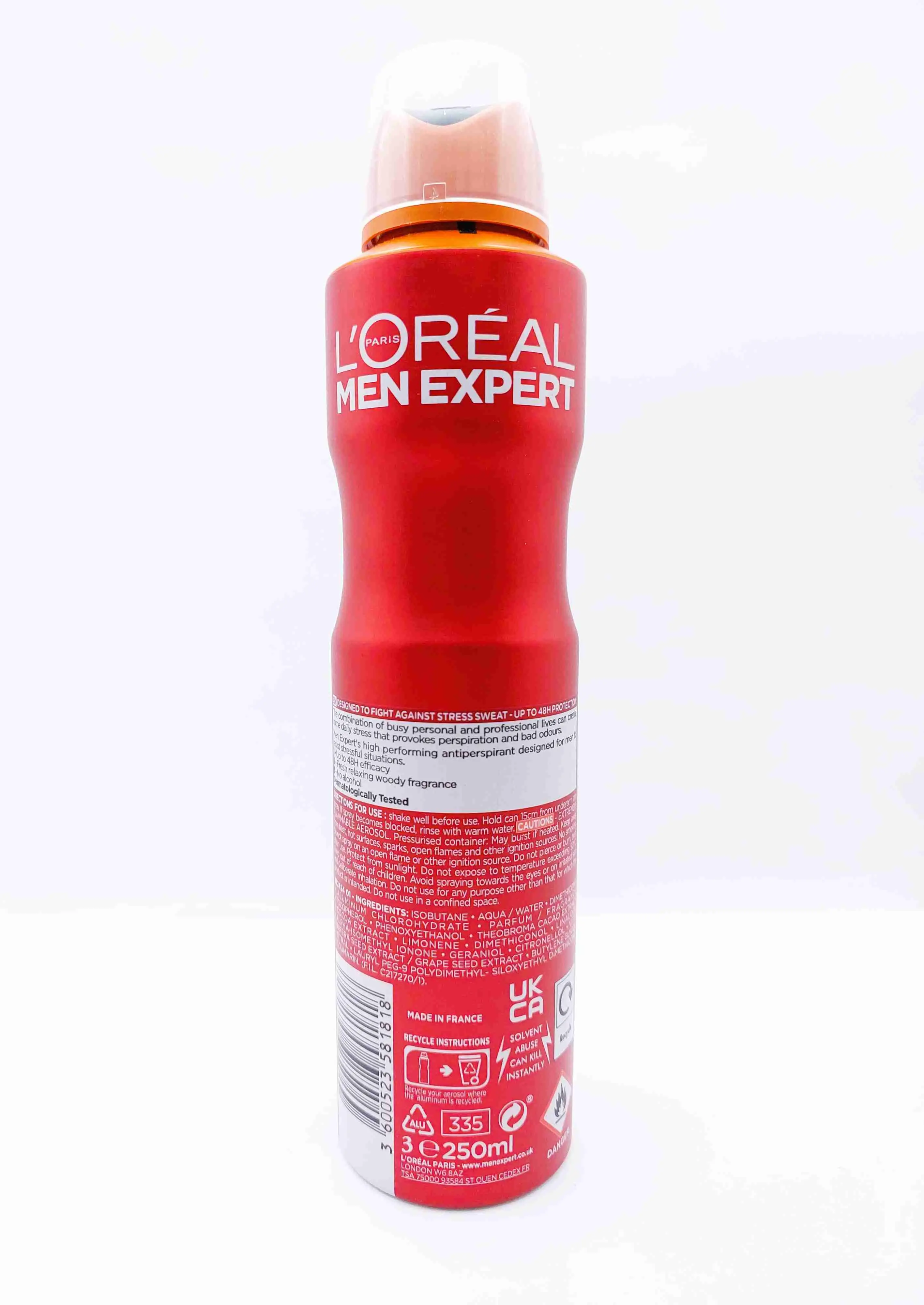 اسپری ضد تعریق لورآل استرس رسیست Stress Resist حجم 250ml