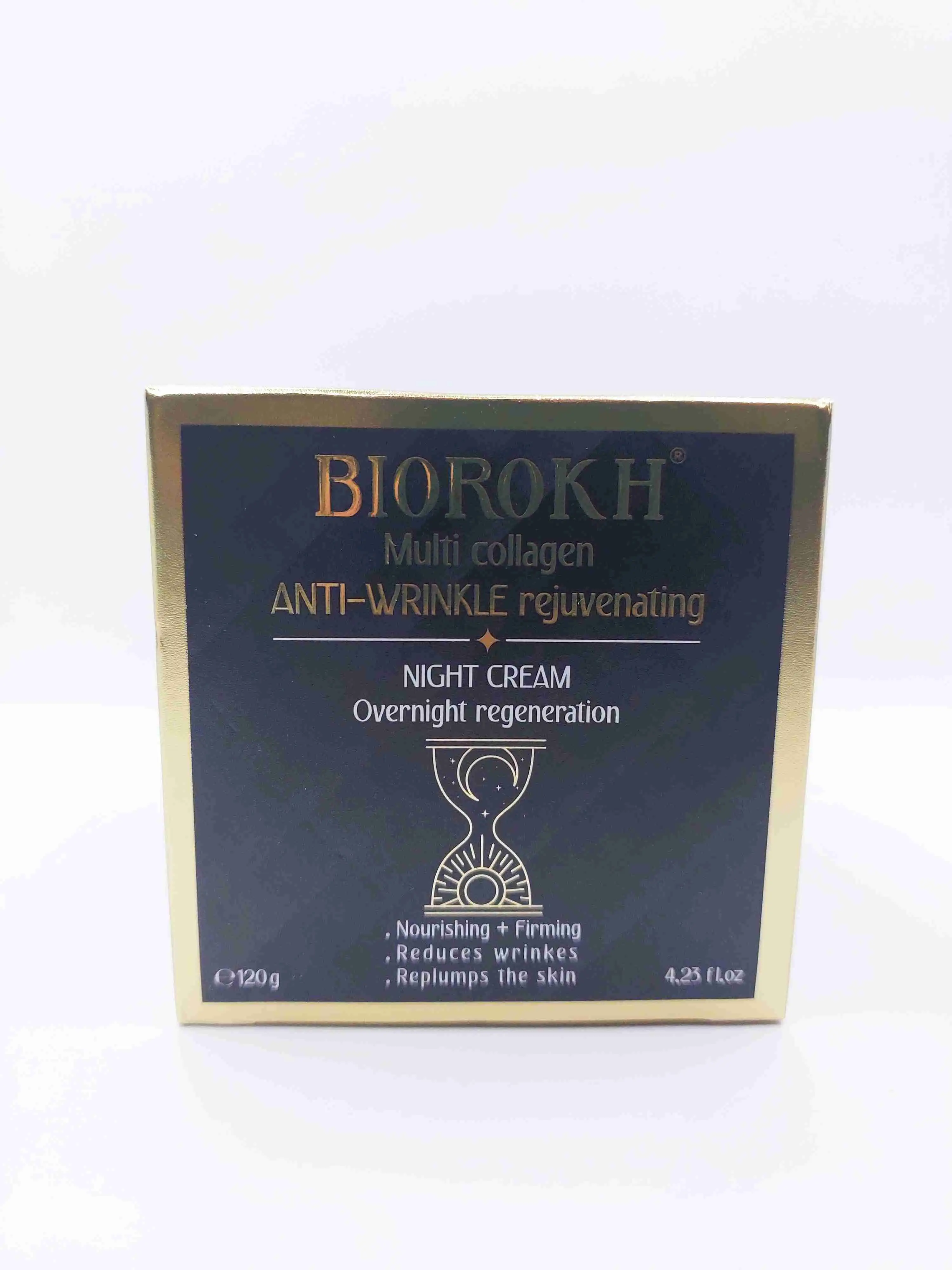 کرم شب ضد چروک و جوان‌کننده بایورخ با کلاژن چندگانه BIOROKH