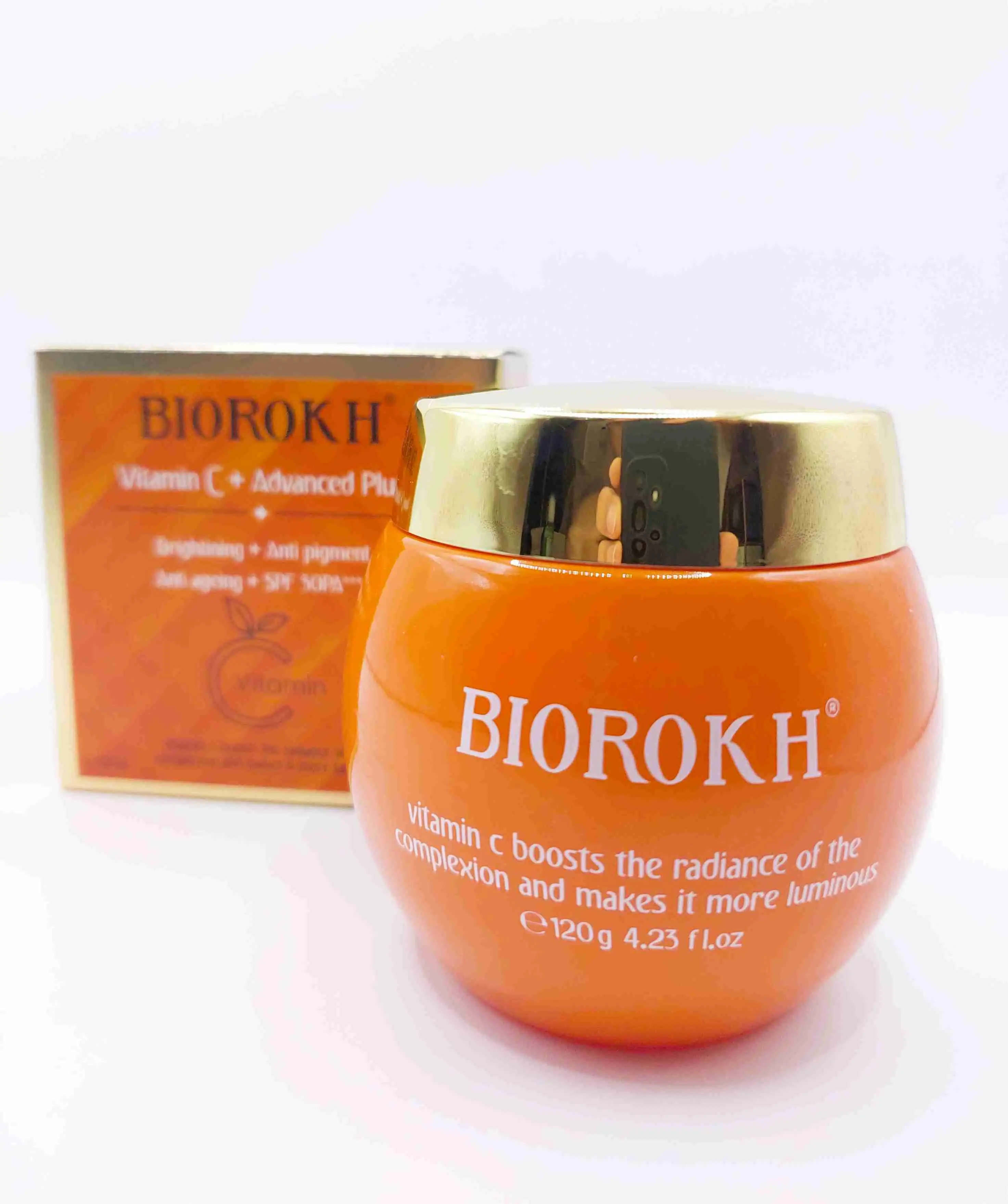 کرم ویتامین سی بایورخ روشن کننده و ضد لک با BIOROKH ) SPF 30 )