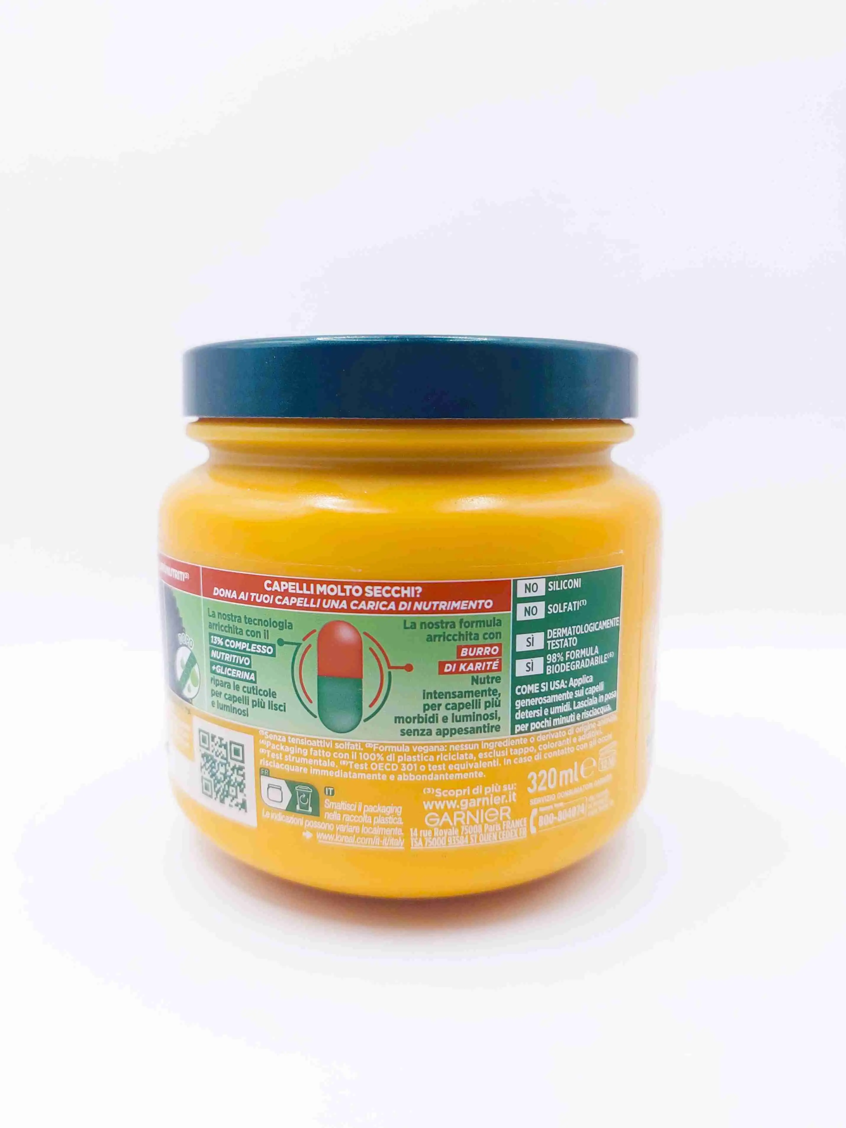 ماسک مو ترمیم کننده کراتینه گارنیر مدل SOS REPAIR حجم 320 میل