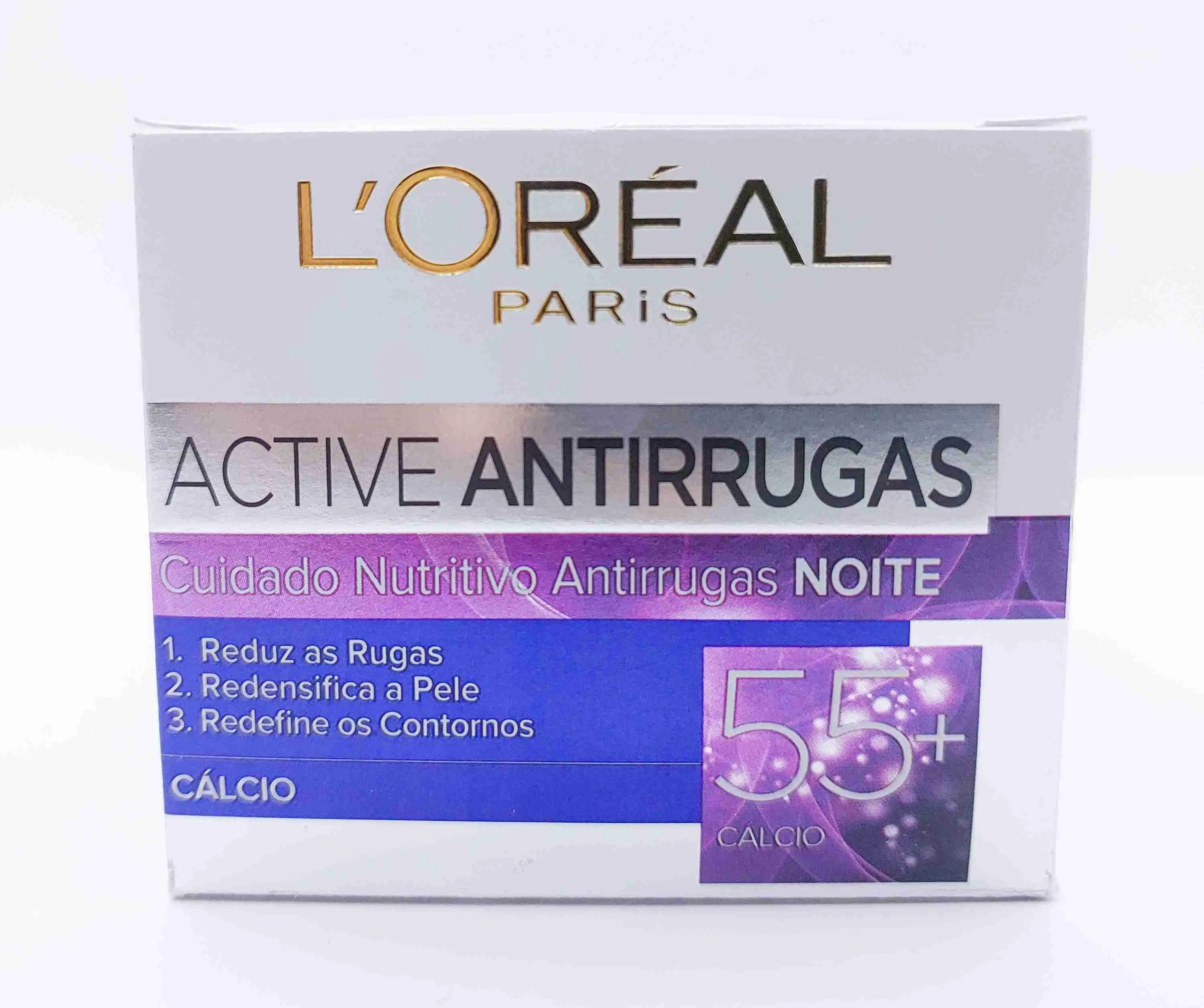 کرم شب ضد چروک و ضد لک +55 سال لورآل L'OREAL Active Anti-Rugas 