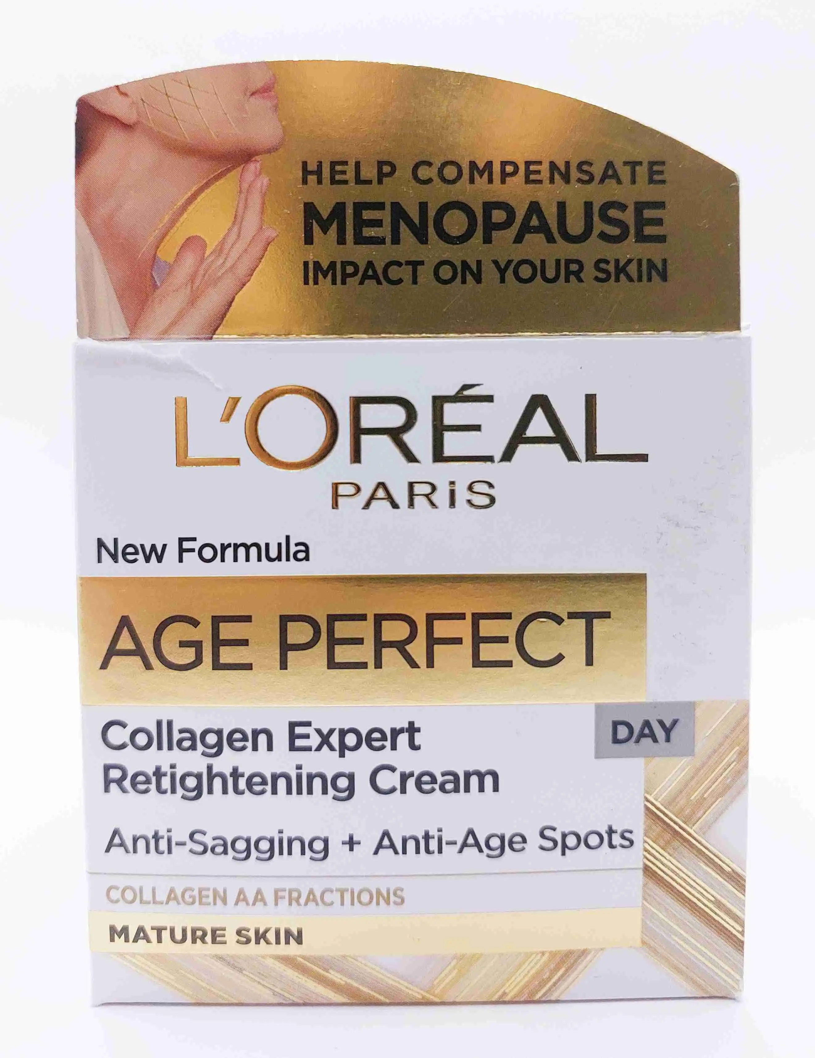 کرم روز لیفتینگ و ضد لک آج پرفکت حاوی کلاژن لورآل L'OREAL