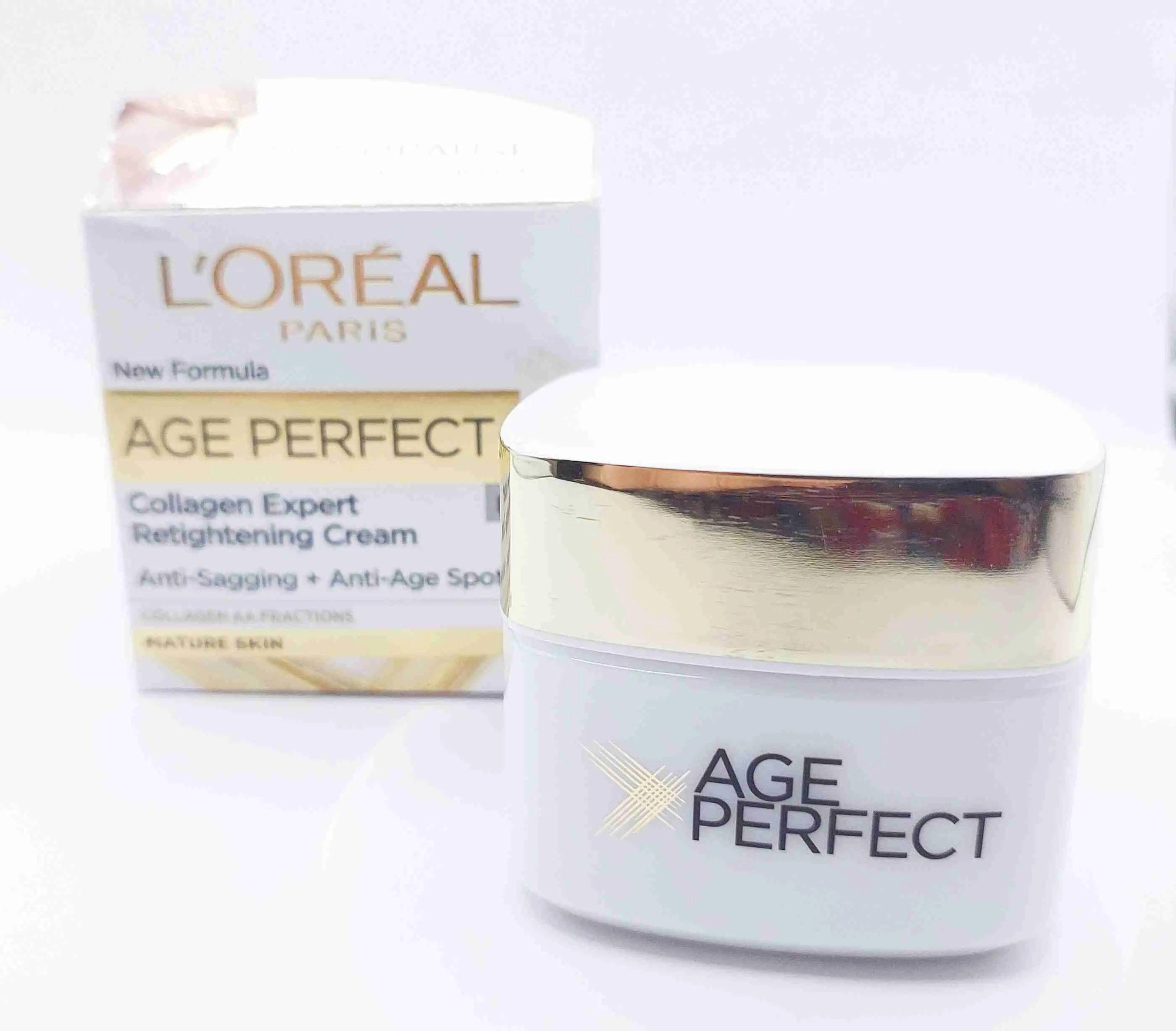 کرم روز لیفتینگ و ضد لک آج پرفکت حاوی کلاژن لورآل L'OREAL