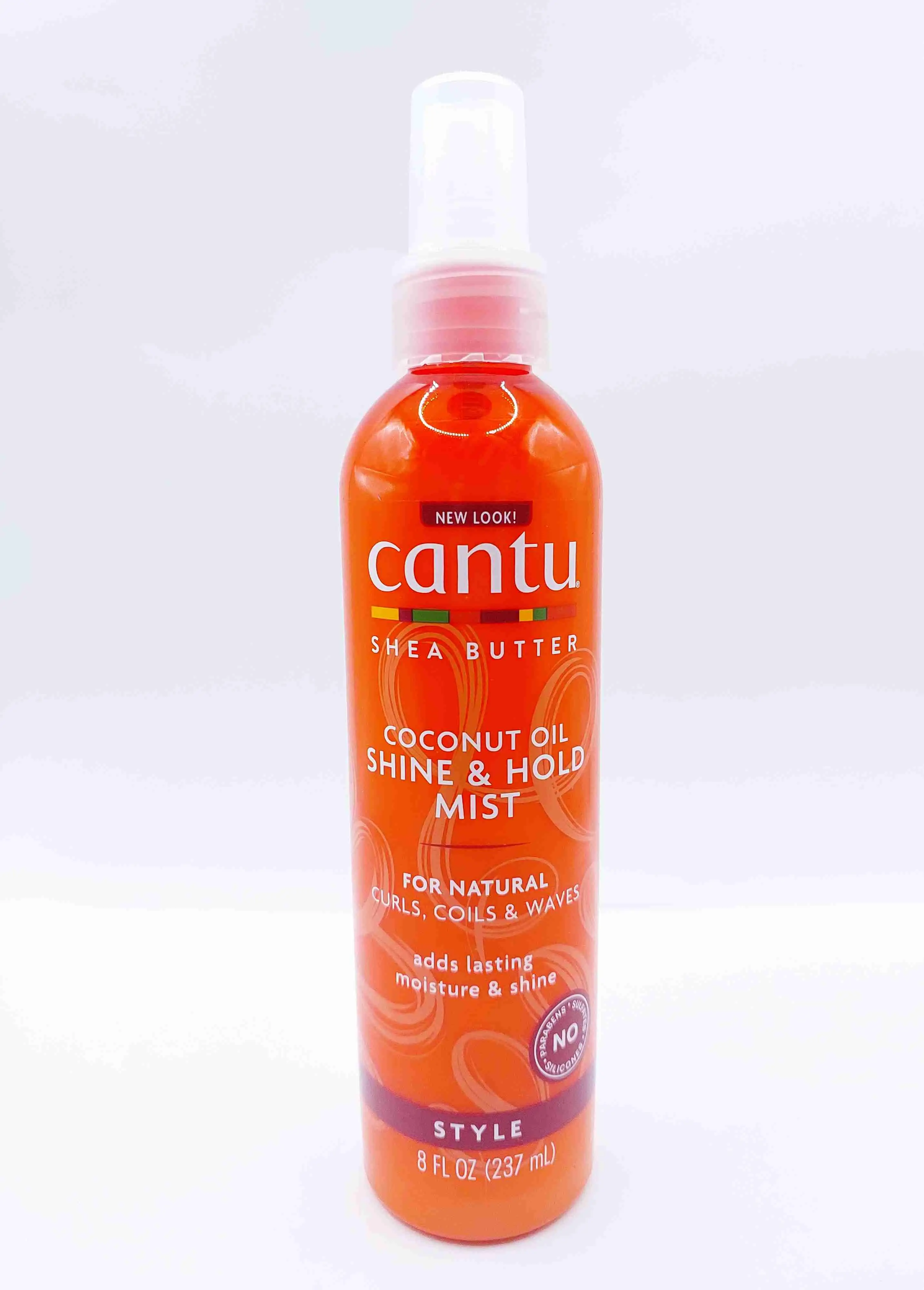 اسپری درخشان کننده و حالت دهنده موی فر کانتو با روغن نارگیل ( Cantu )