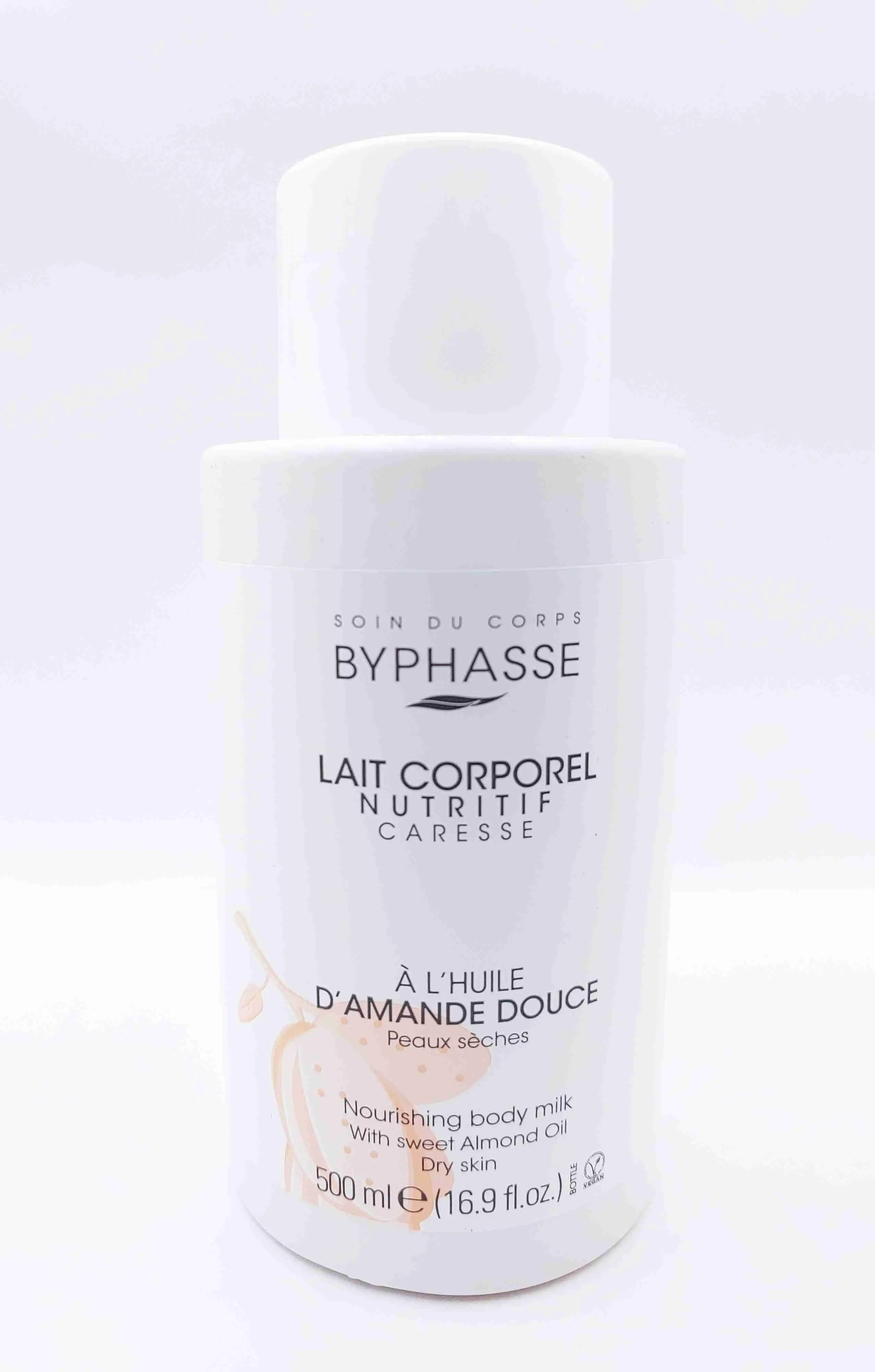 شیر بدن مغذی بایفاس Byphasse حاوی رویال ژلی(500 میل)