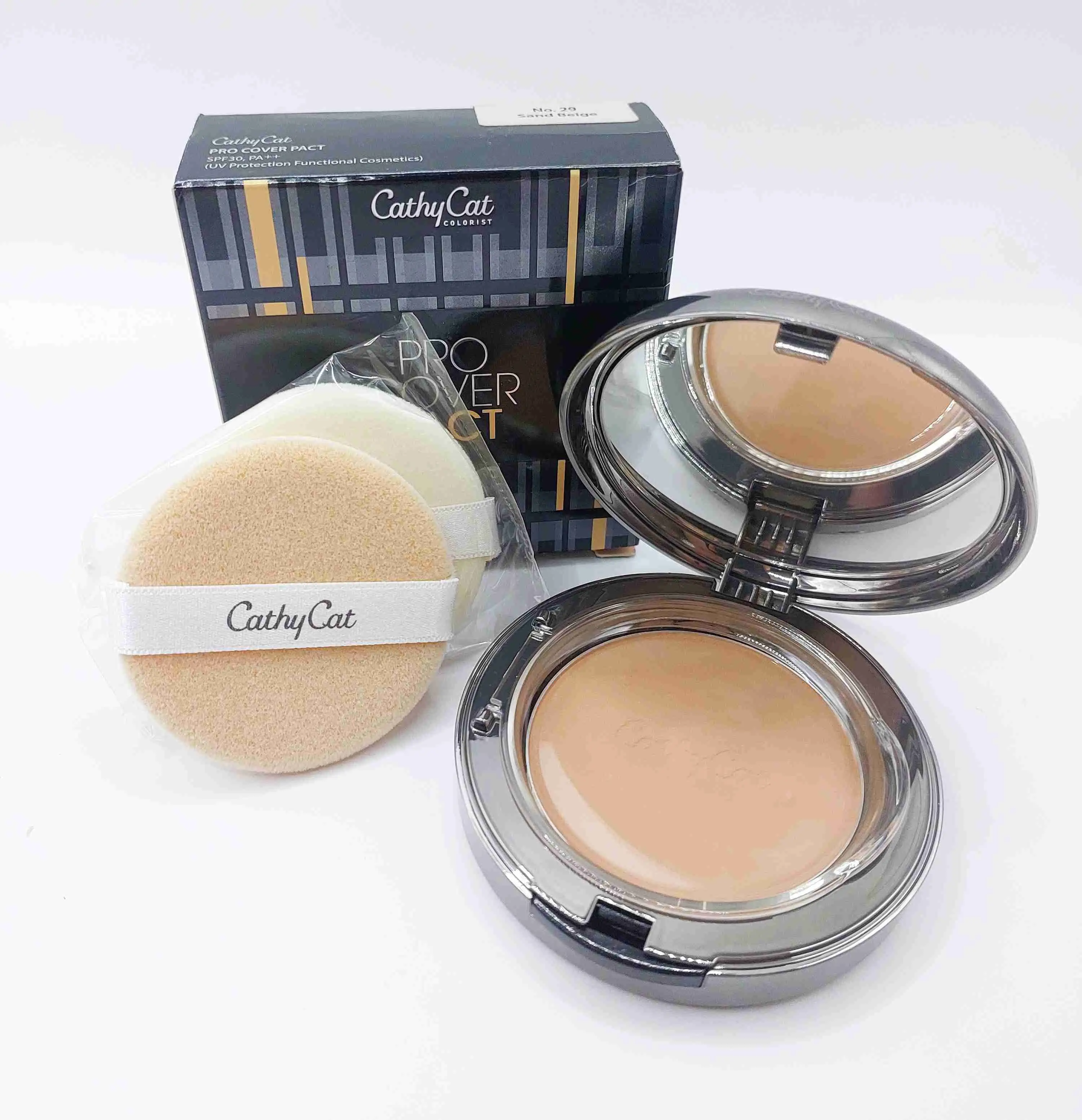 پنکیک فشرده دبل کتی کت 29 "Pro Cover Pact" از برند "Cathy Cat"