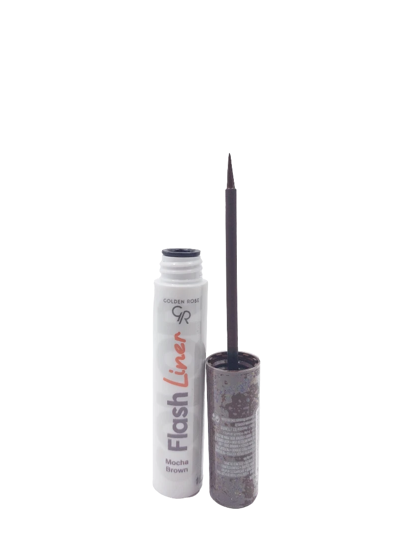 خط چشم قهوه ای موکا فلش لاینر از برند گلدن رز FLASH Liner GOLDEN ROSE