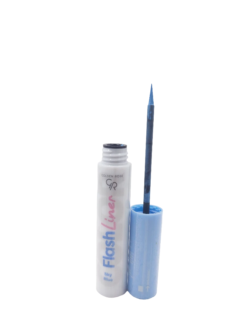 خط چشم آبی روشن گلدن رز FLASH Liner GOLDEN ROSE