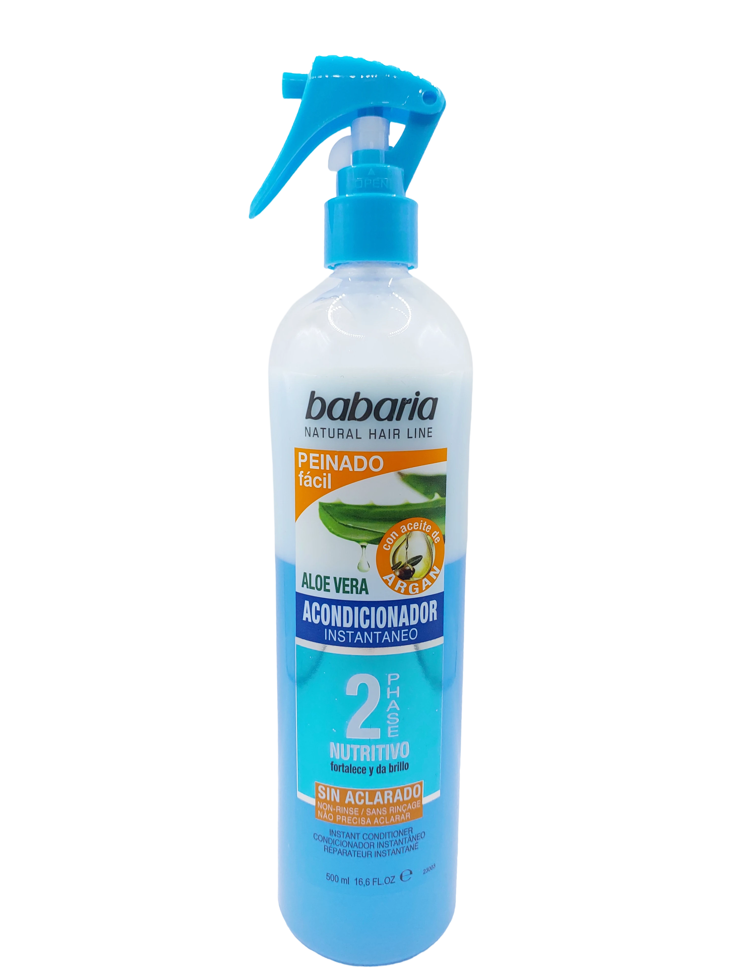 اسپری مو باباریا مدل Aloe Vera حجم 500 میلی لیتر