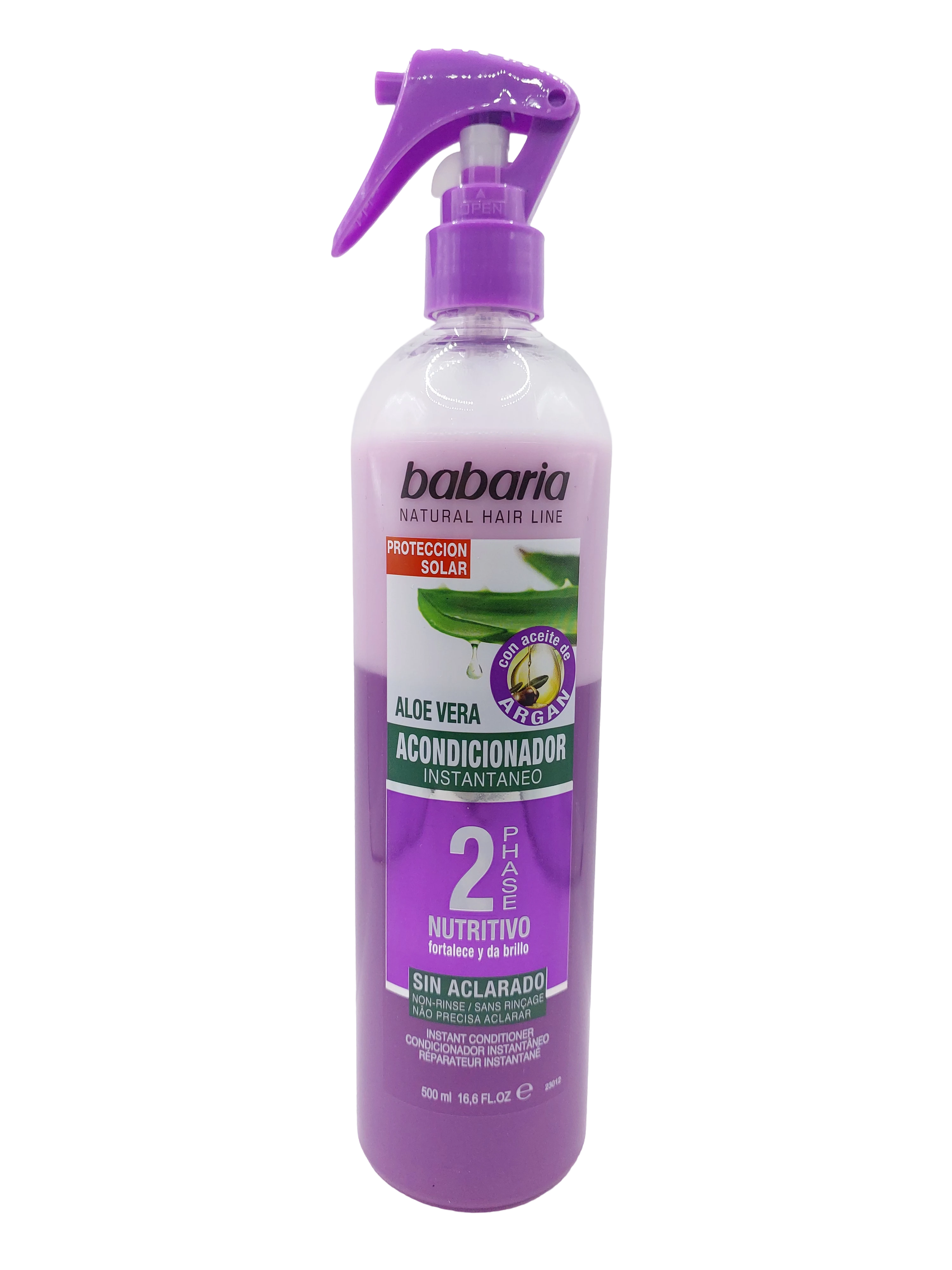 اسپری مو باباریا مدل Aloe Vera حجم 500 میلی لیتر کد 2 